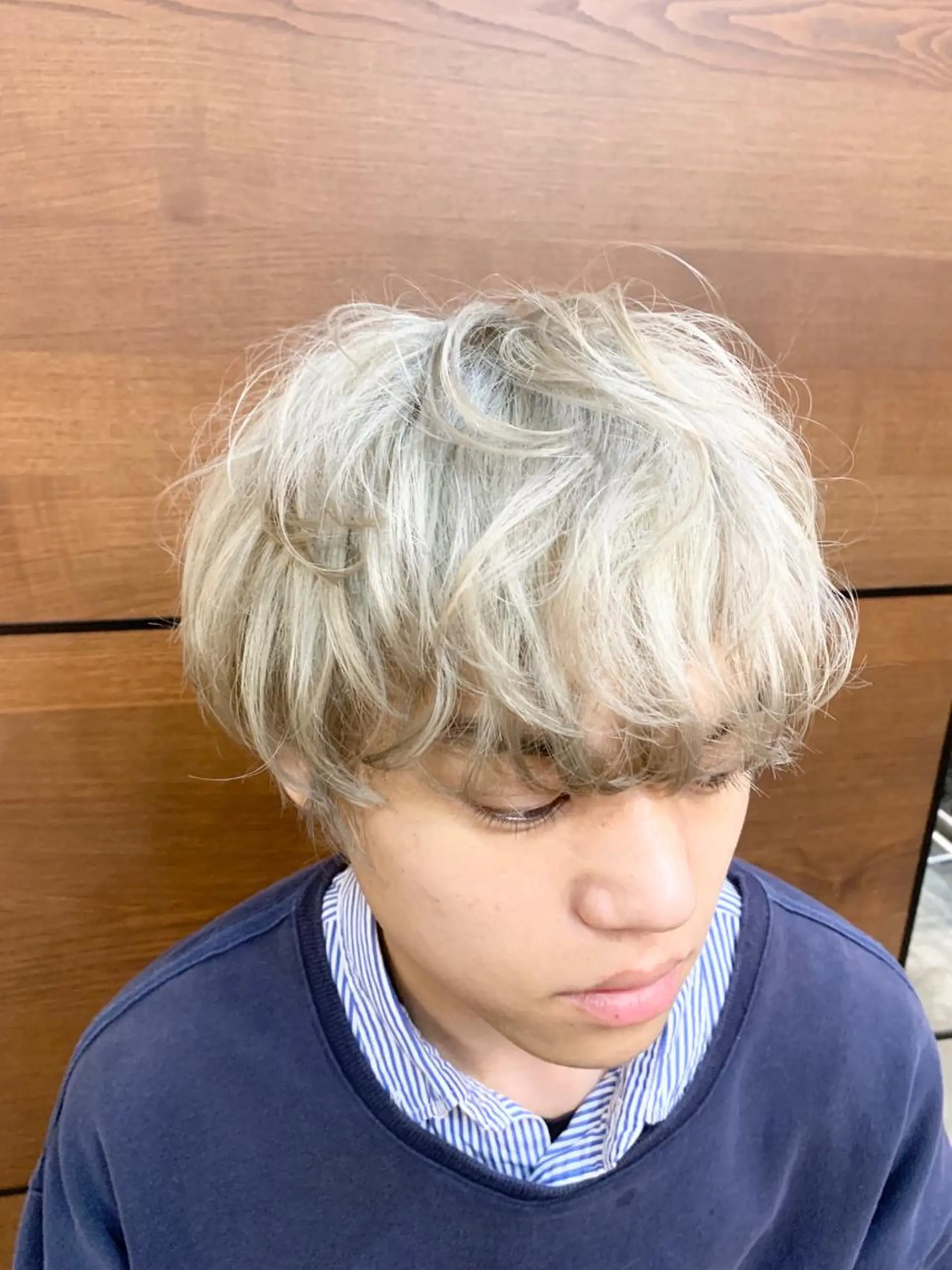 ショート カラー メンズ メンズハイトーン ハイトーンカラー tension 【テンション】のヘアスタイル