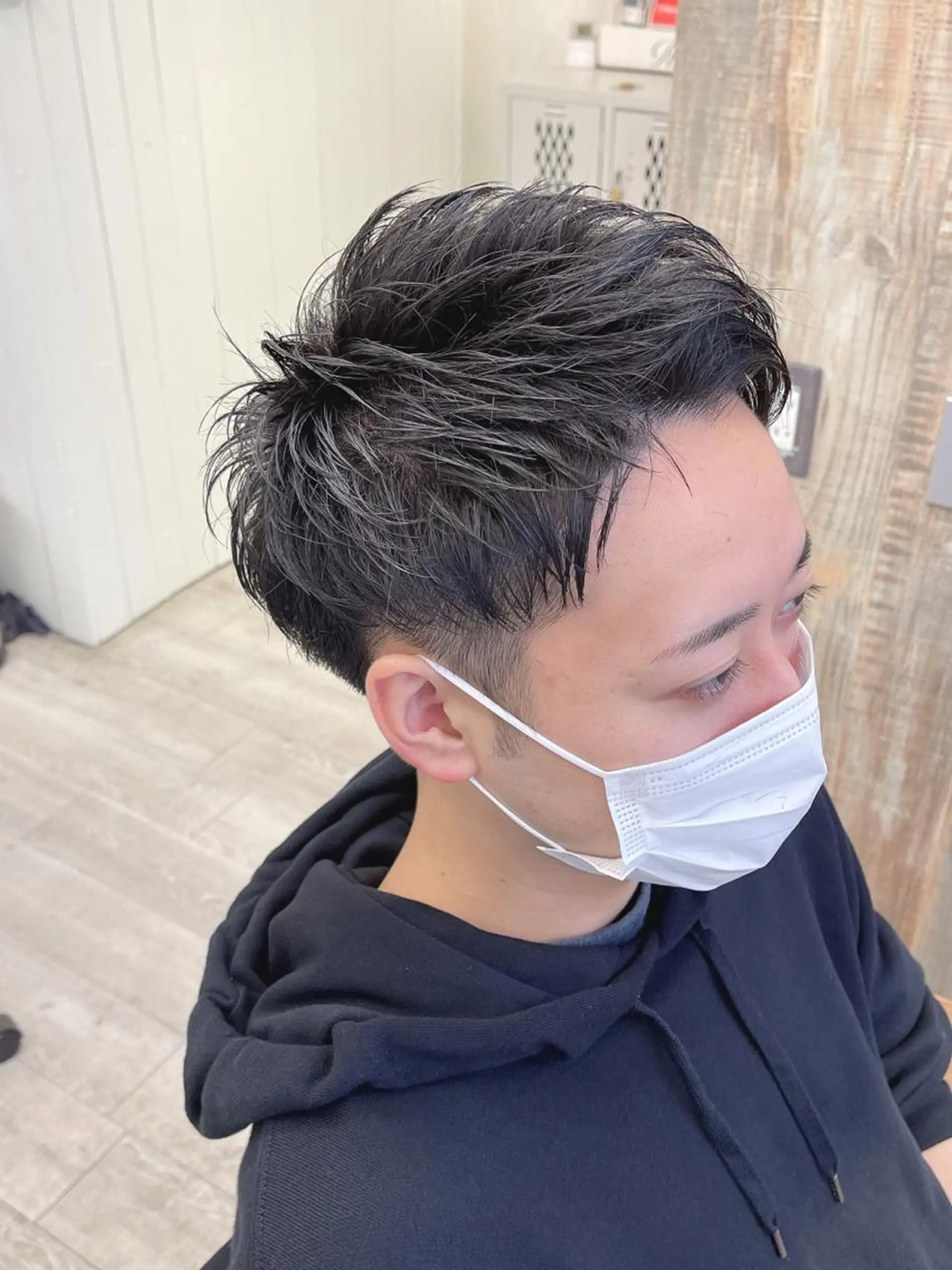 ショート メンズ カット ヘアセット メンズ専門 Stylist吉川のヘアスタイル