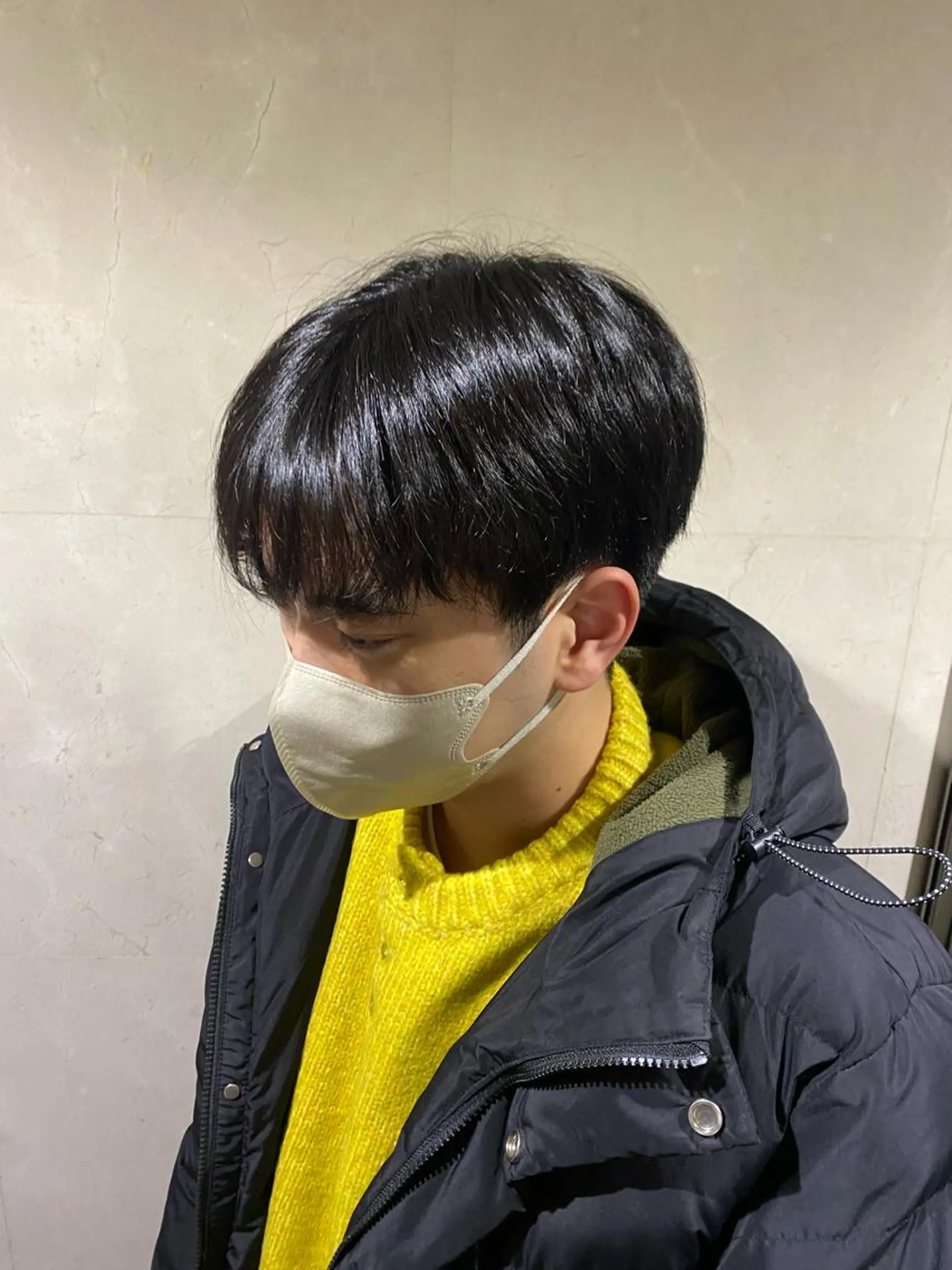 メンズ ハヤシ ルカのヘアスタイル