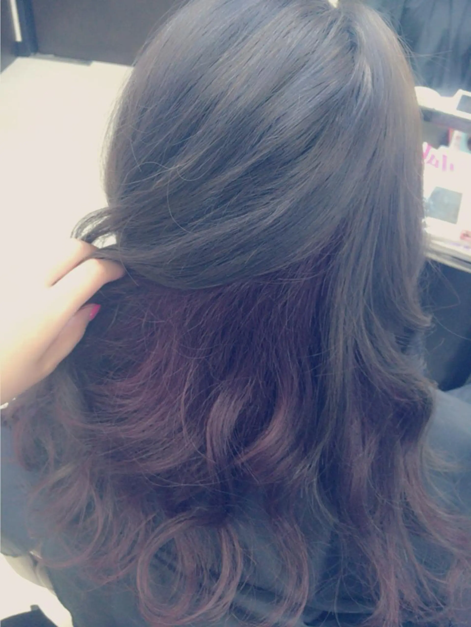 ショート ミディアム セミロング ロング カラー インナーカラー バイオレットカラー UNDER vr 【アンダーバー】のヘアスタイル