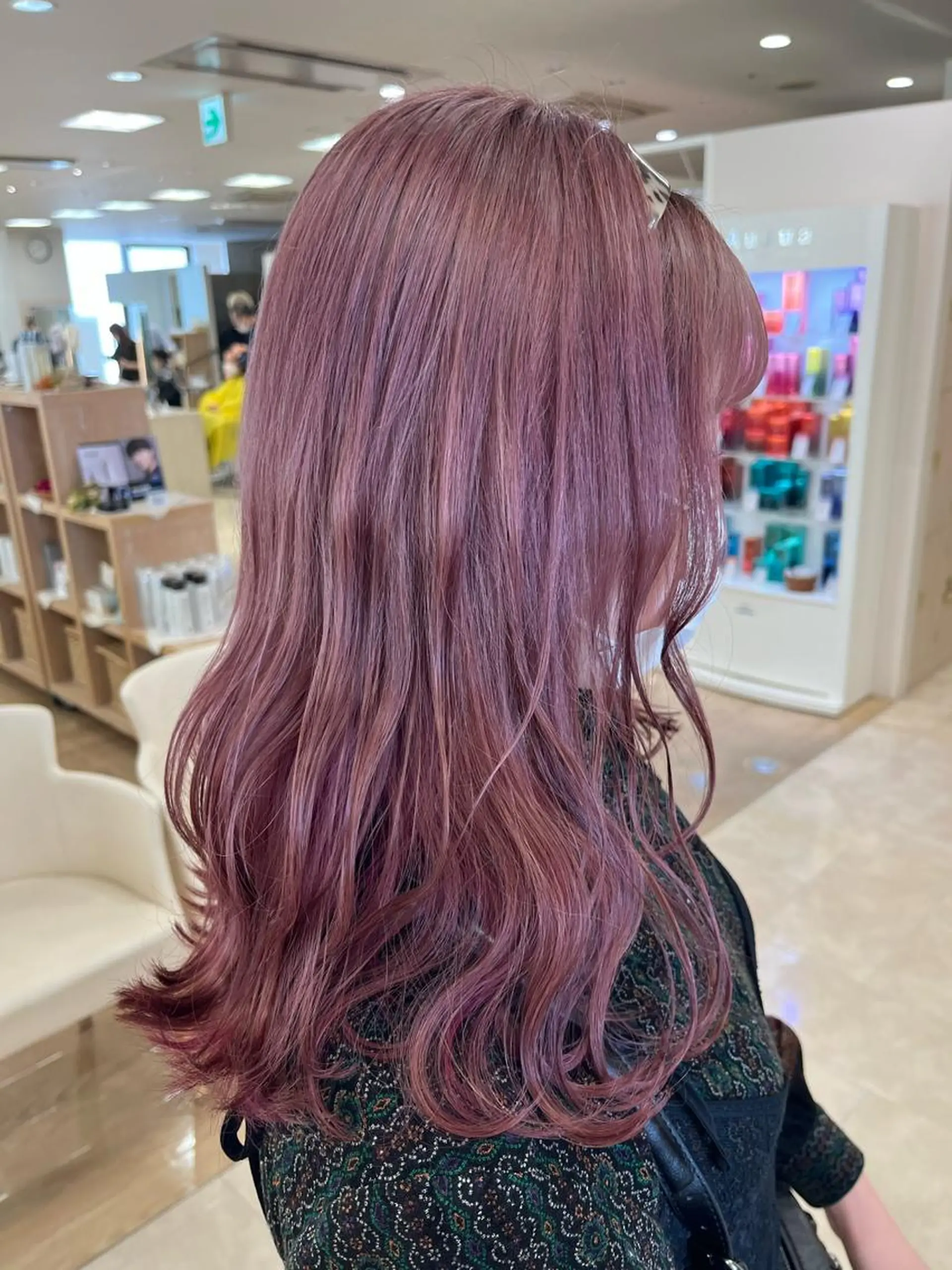 セミロング カラー 暖色専門美容師🎀 お客様満足度◎のヘアスタイル