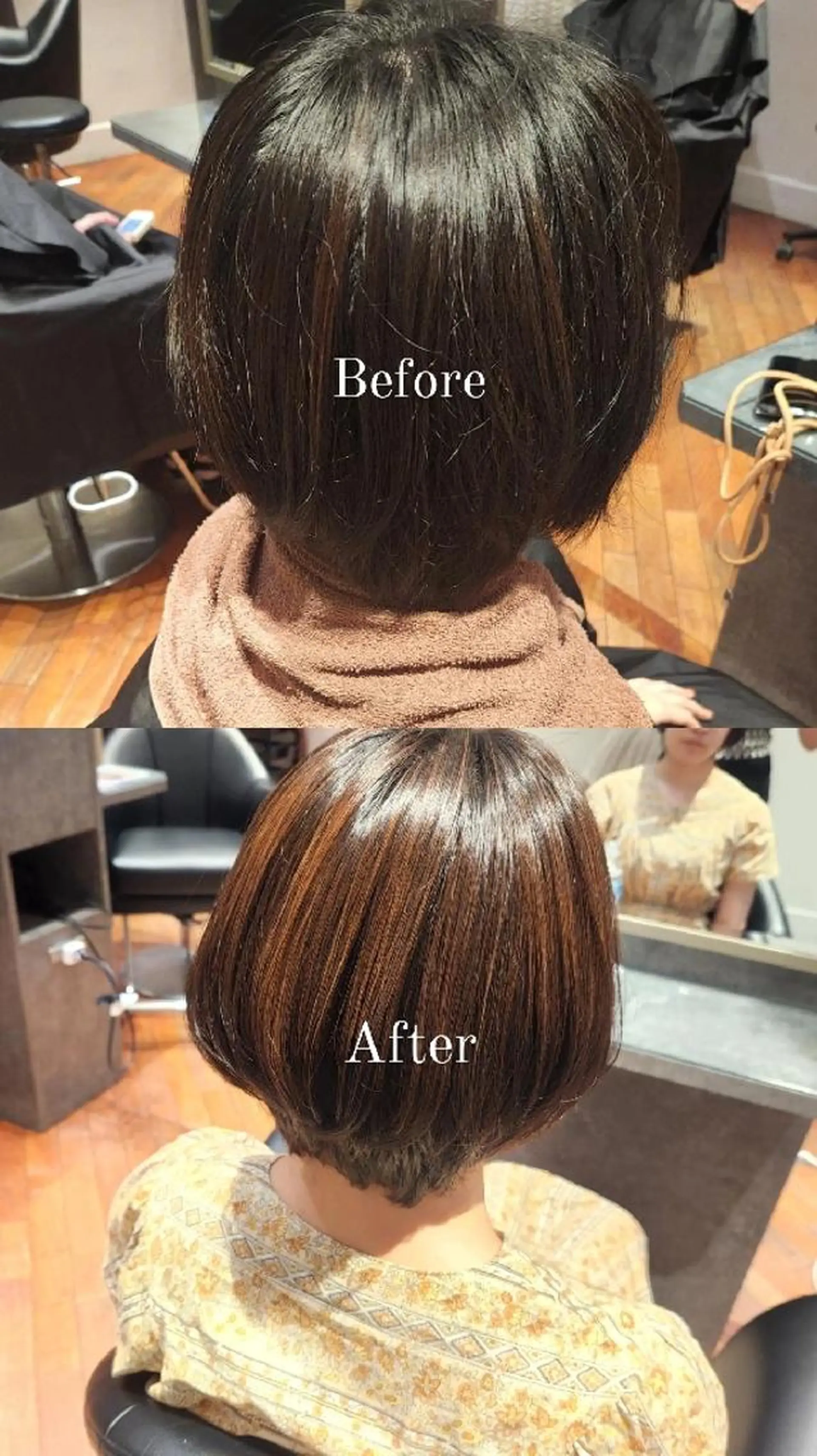 ショート カラー ハイライトカラー ハイライト ✨ボブカット✨ 小田　なつめのヘアスタイル