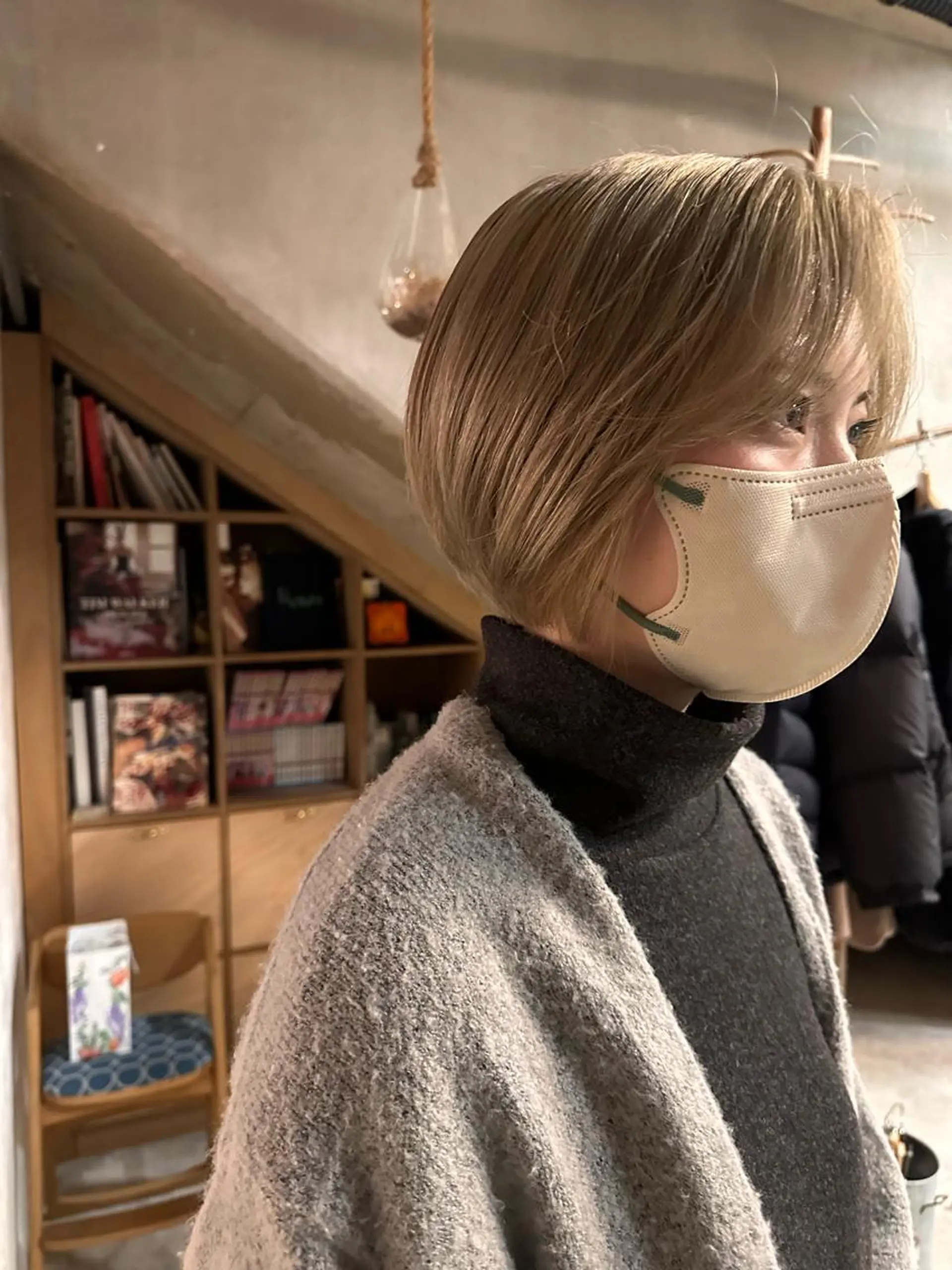 ショート カラー amy.所属・メンズカットパーマ/ ブリーチ高柳将太のヘアスタイル