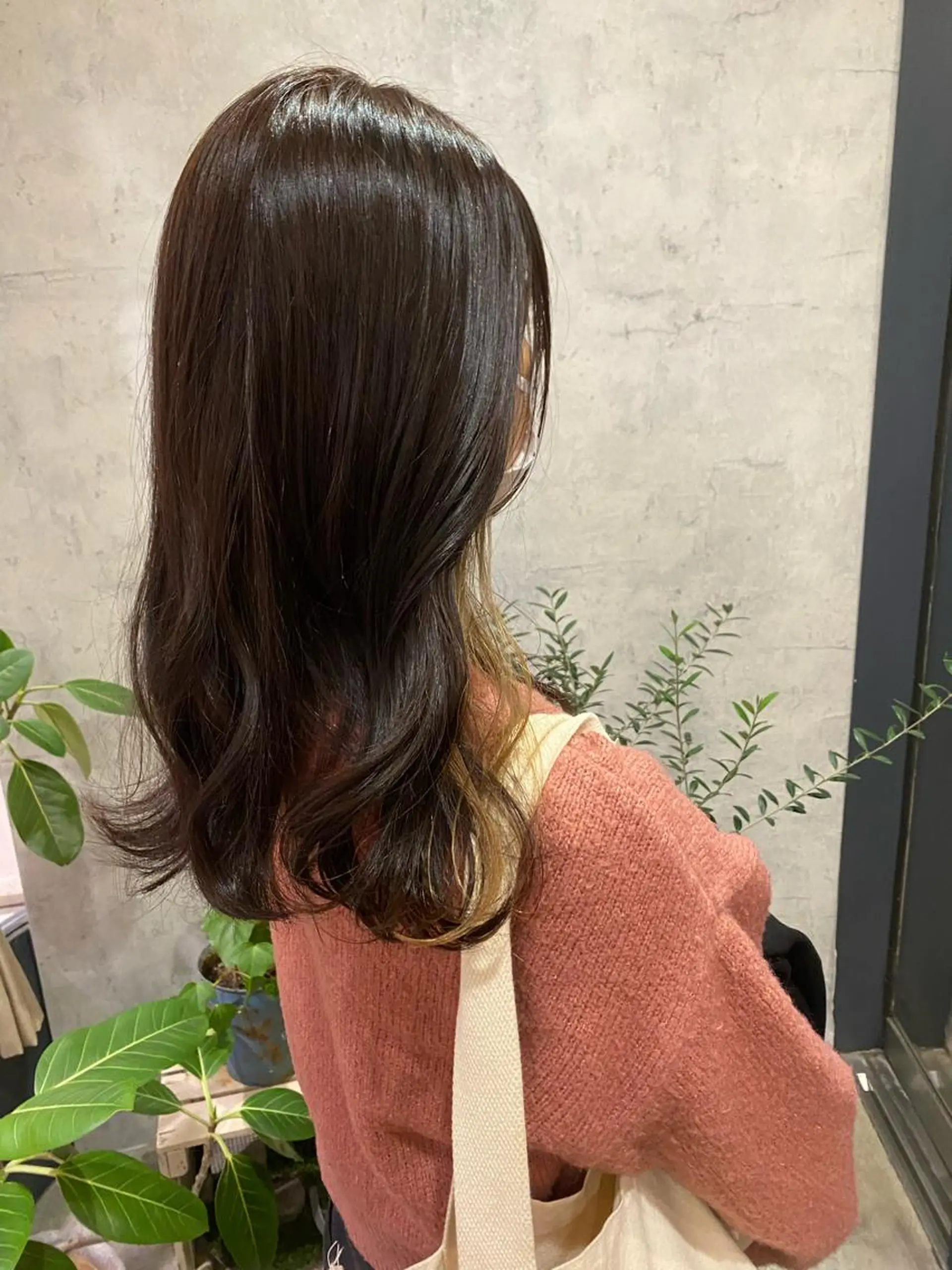 セミロング 梅田美容室/カット /Maoのヘアスタイル