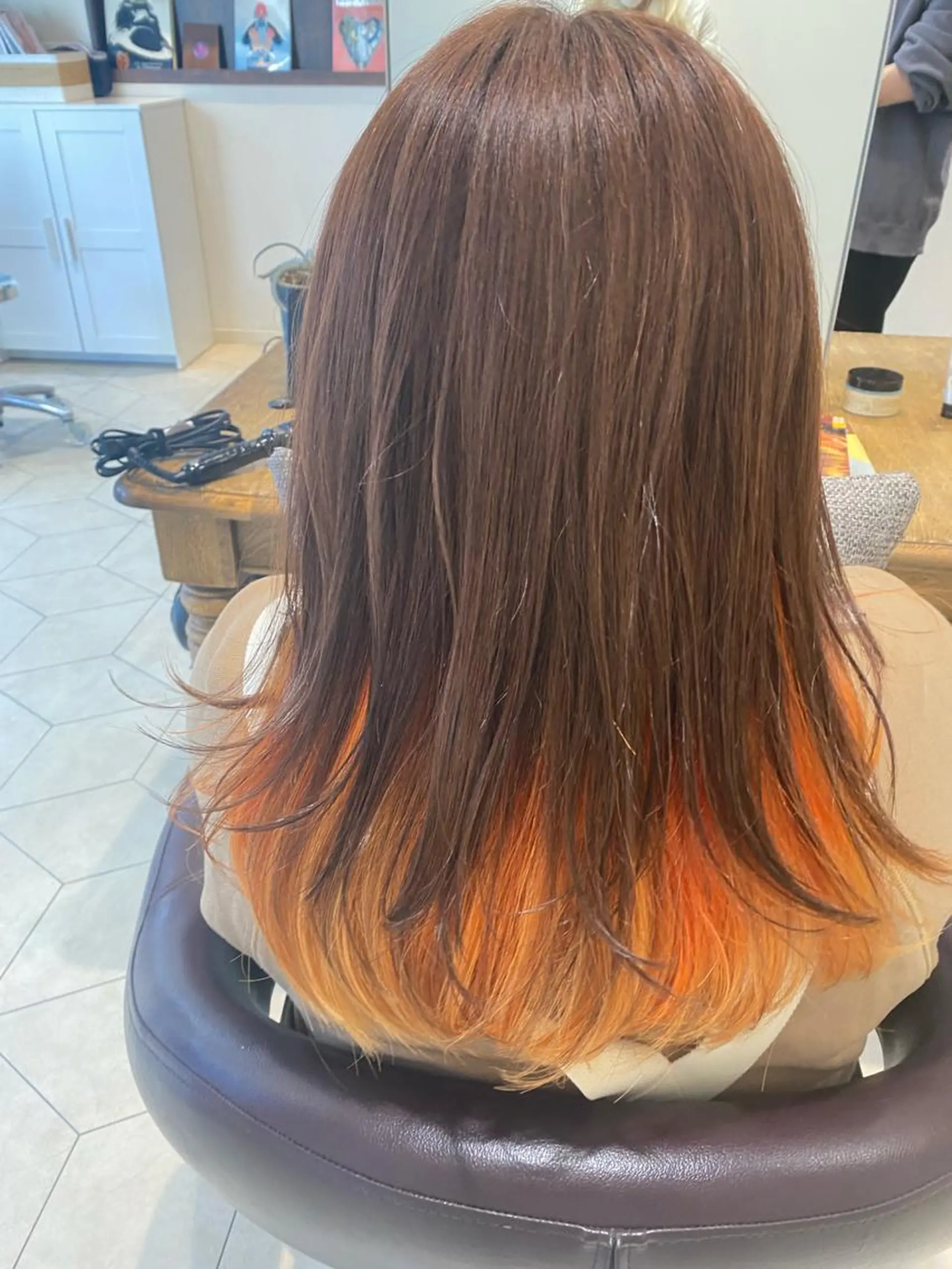 ミディアム 大倉 未波のヘアスタイル