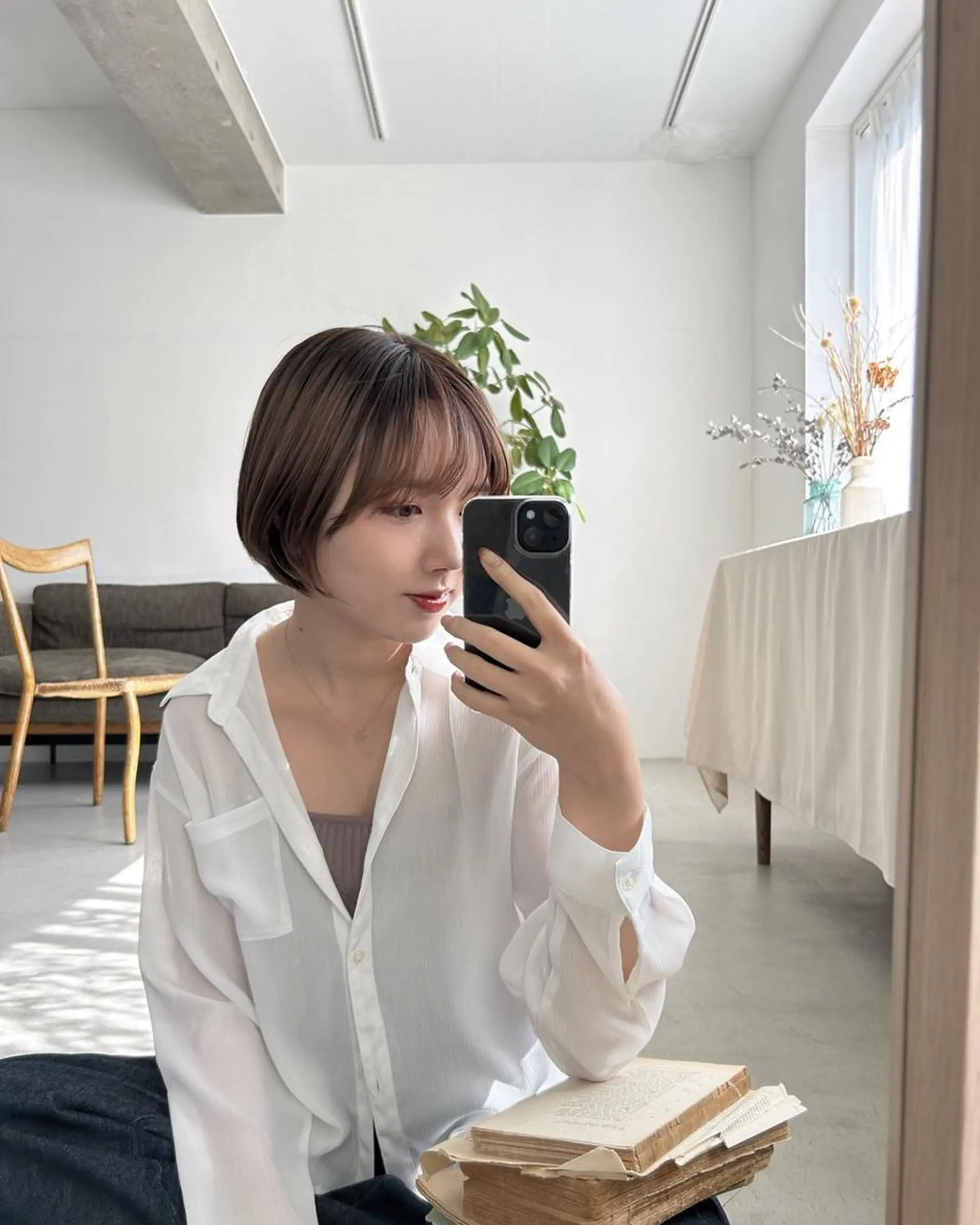 ショート ショートヘア 河原 亮のヘアスタイル