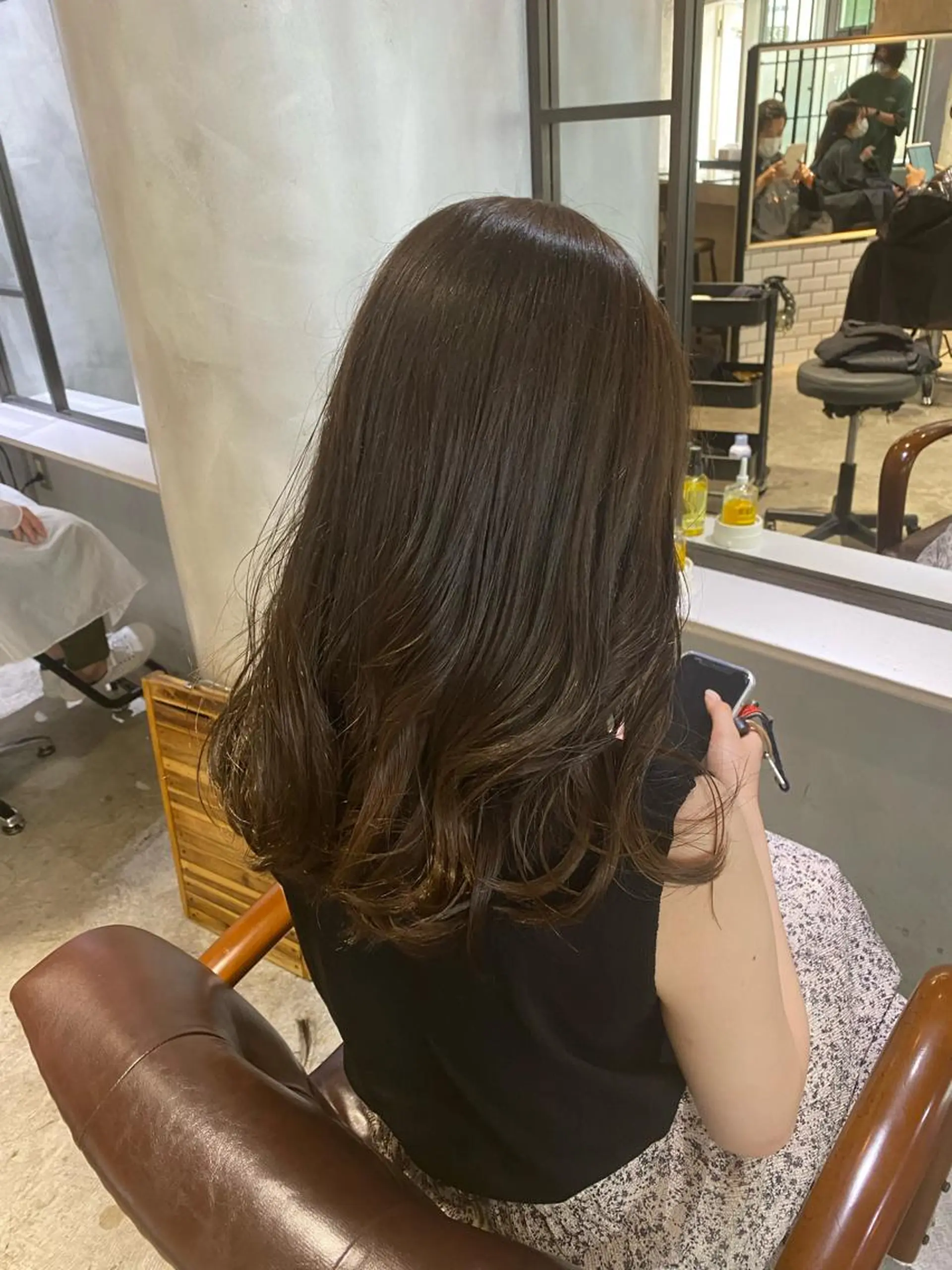 セミロング カラー amie蒲田西口所属・🫧褒められ艶髪🫧 Minamiのヘアスタイル