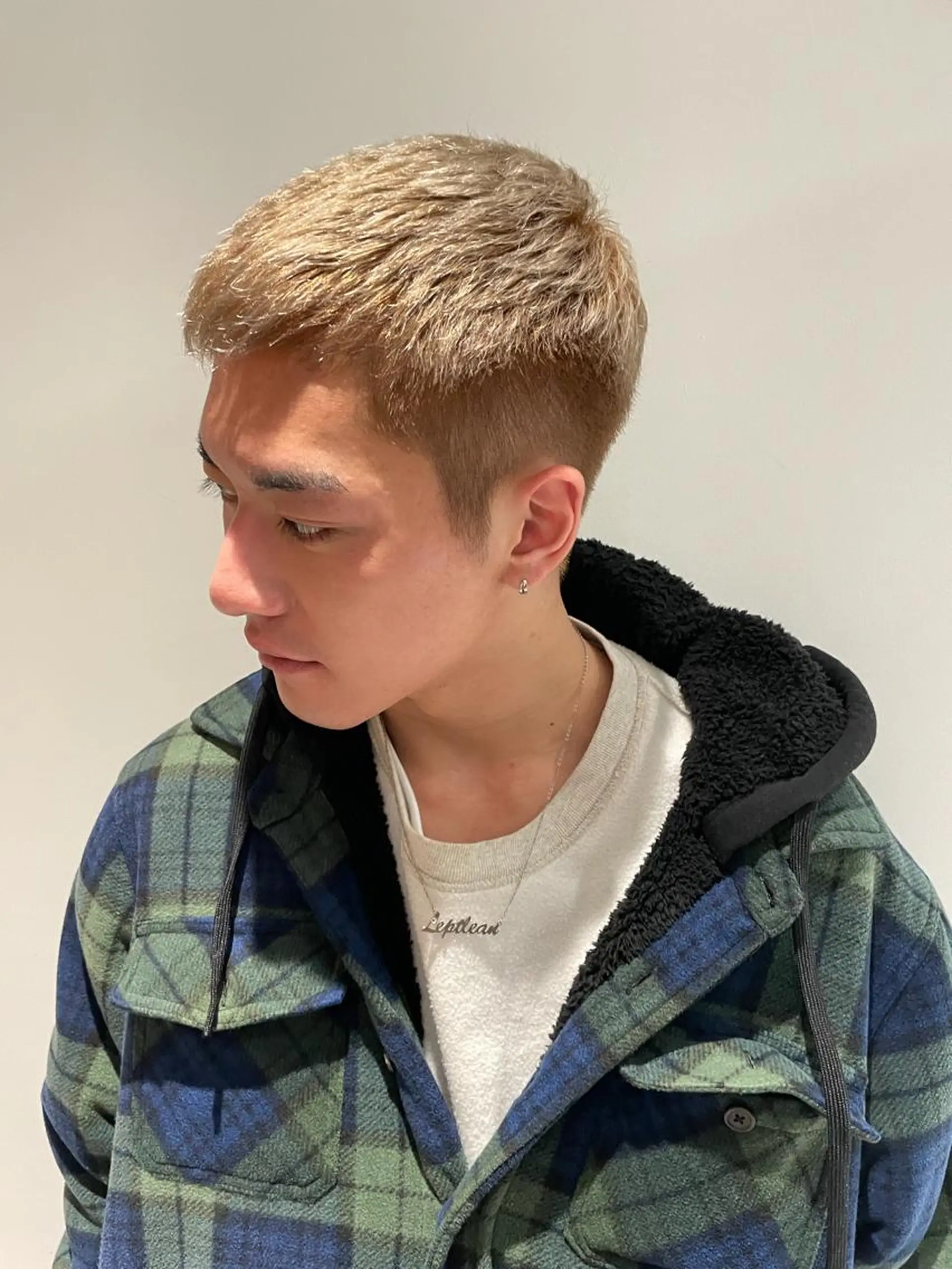 ショート カラー メンズ ブロンド yuuna/ ハッシュカット🎀のヘアスタイル