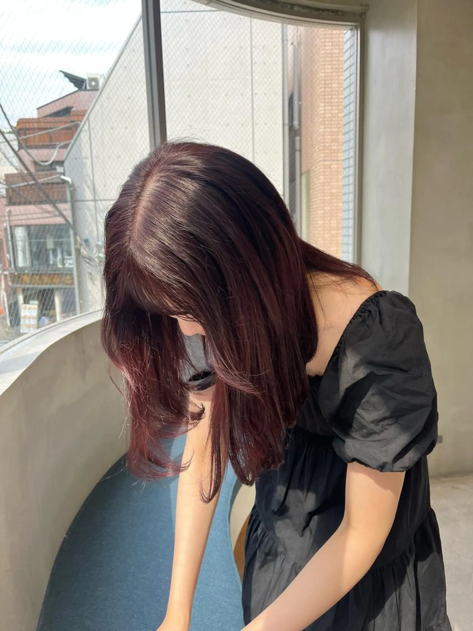 カラー ブリーチ ブリーチなしカラー ピンクカラー ayaka♡ 柔らかカラーのヘアスタイル