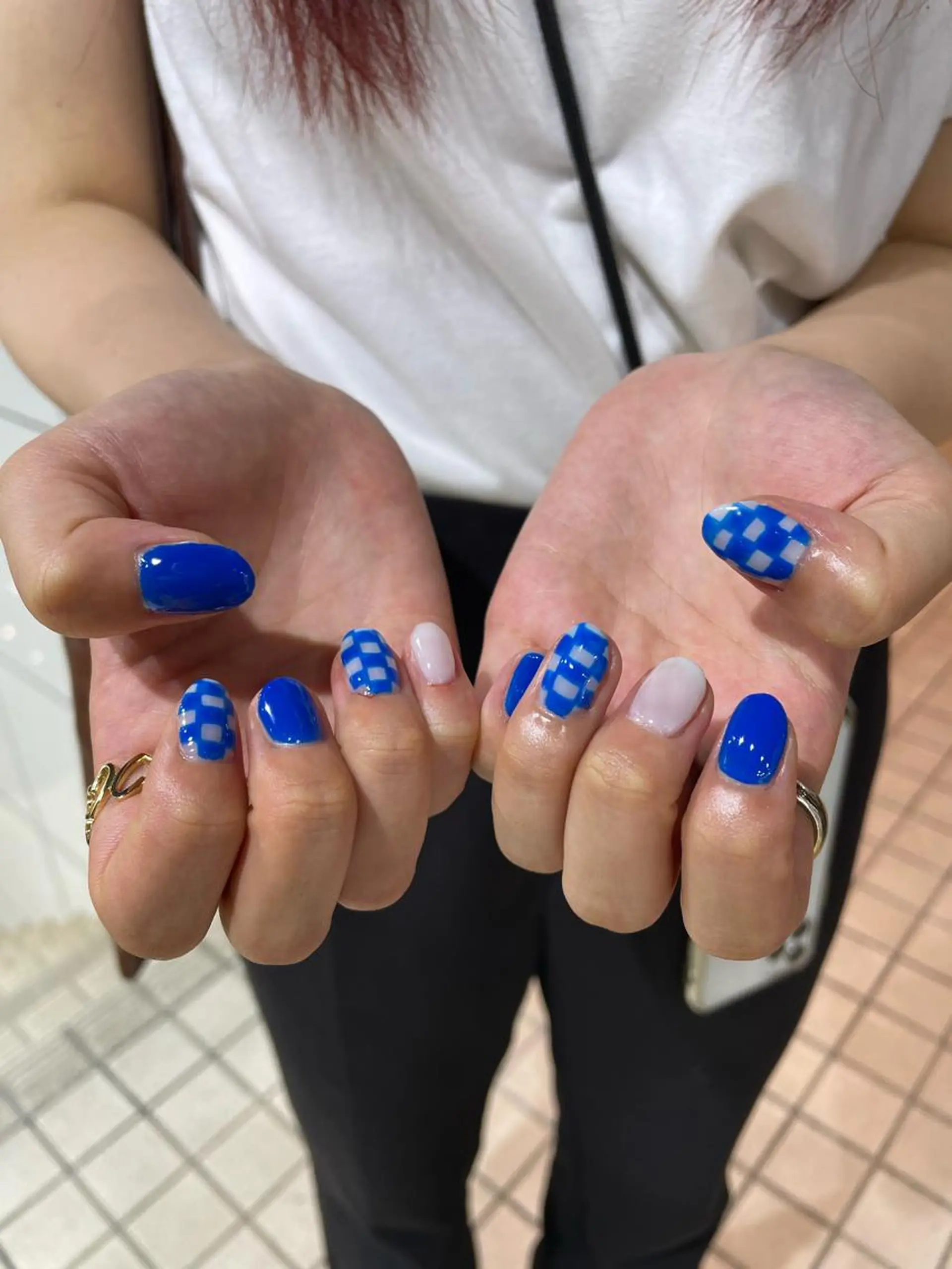 ネイル アートネイル ハンドネイル メンズ/艶髪/カラー サクラ🌸のヘアスタイル