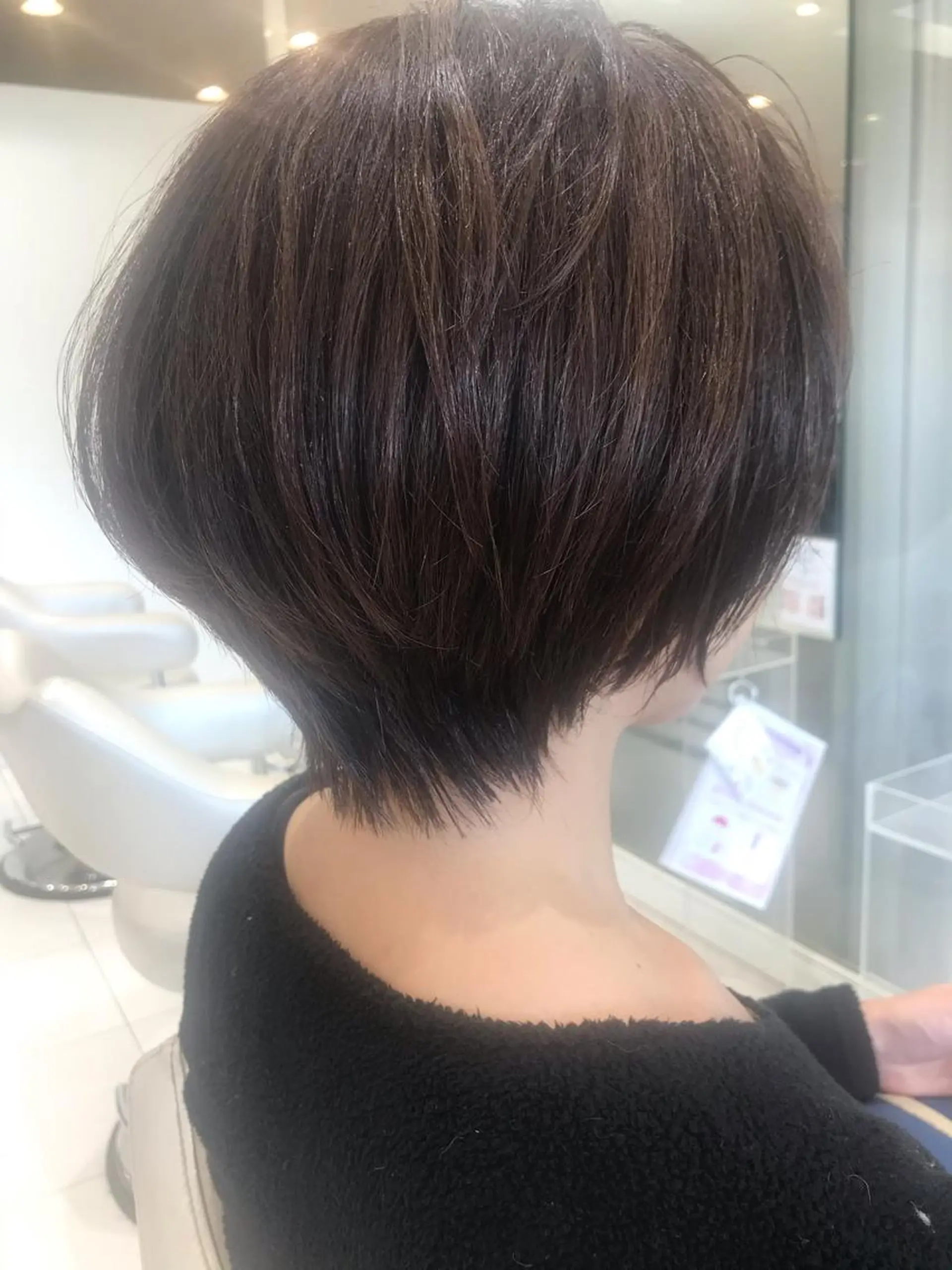 ショート ナガイ ユウキのヘアスタイル
