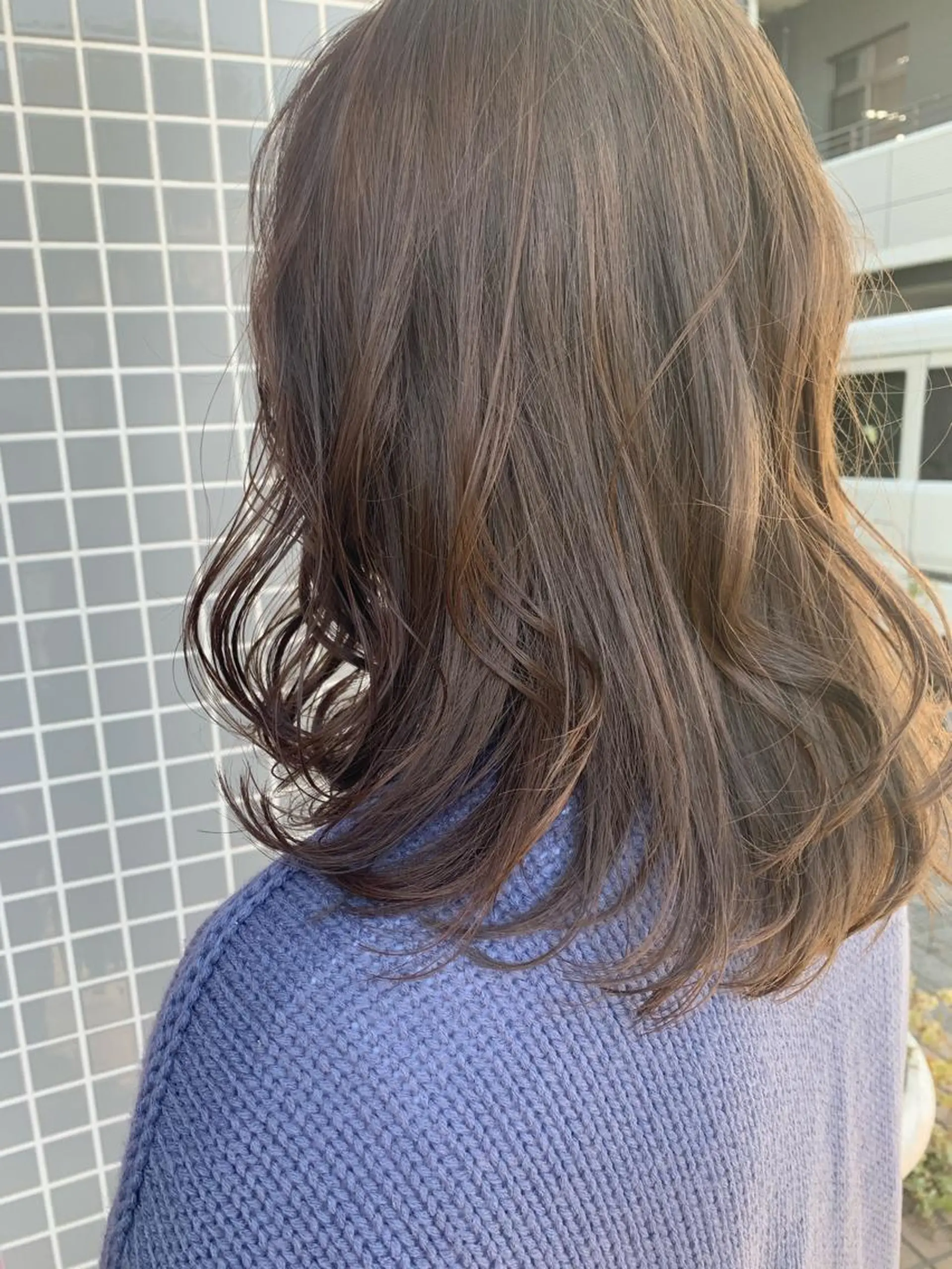 ロング カラー カット ヘアカラー トリートメント ヘアセット DiMPlE  ディンプル所属・🌸スタイリスト 山浦美恵のヘアスタイル