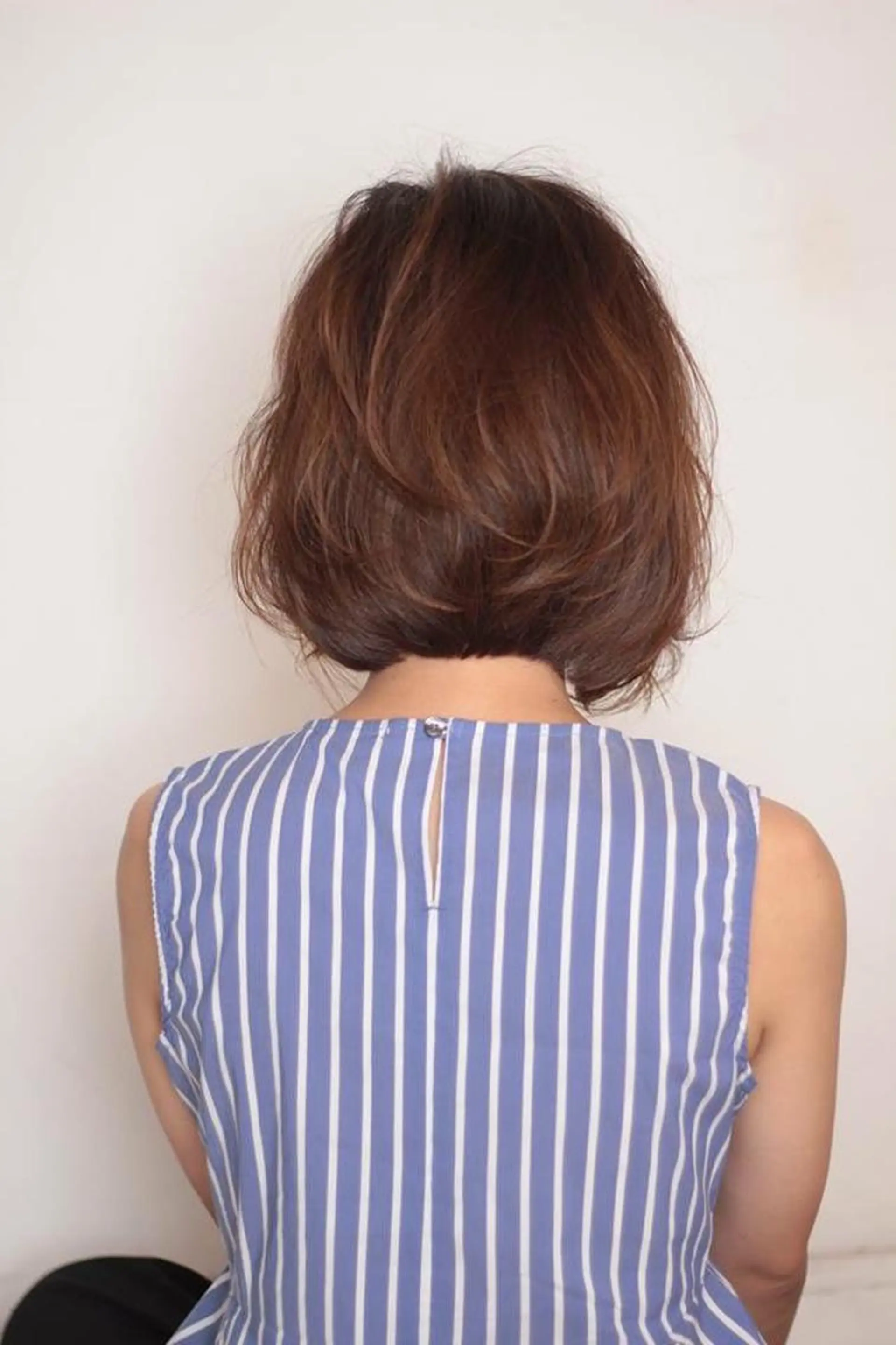 ショート ボブ ヘアカラー トリートメント 青木 大輔のヘアスタイル