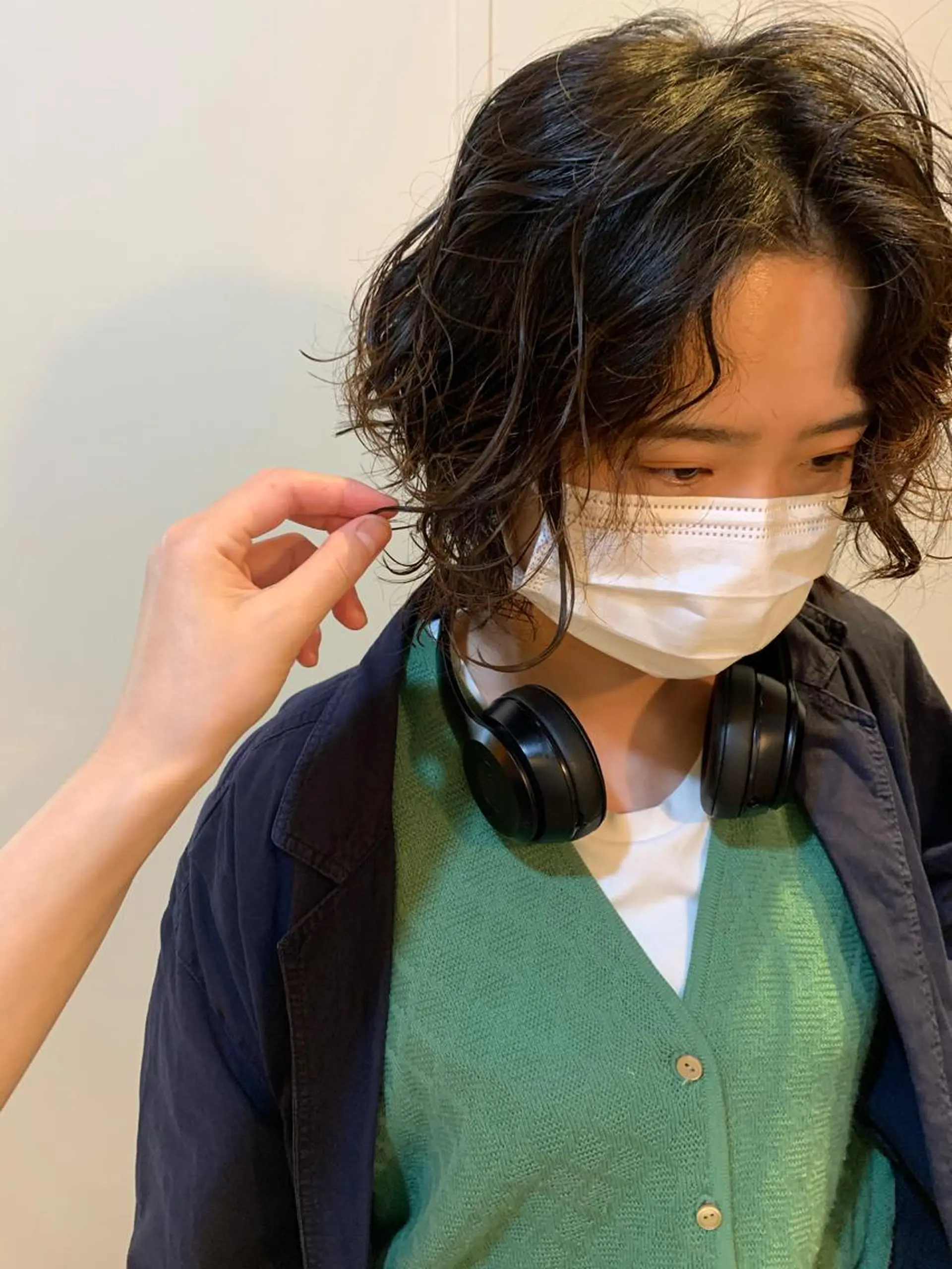 ショート パーマ AR.MARA hair  studio所属・ウェーブパーマ サトウヒカルのヘアスタイル