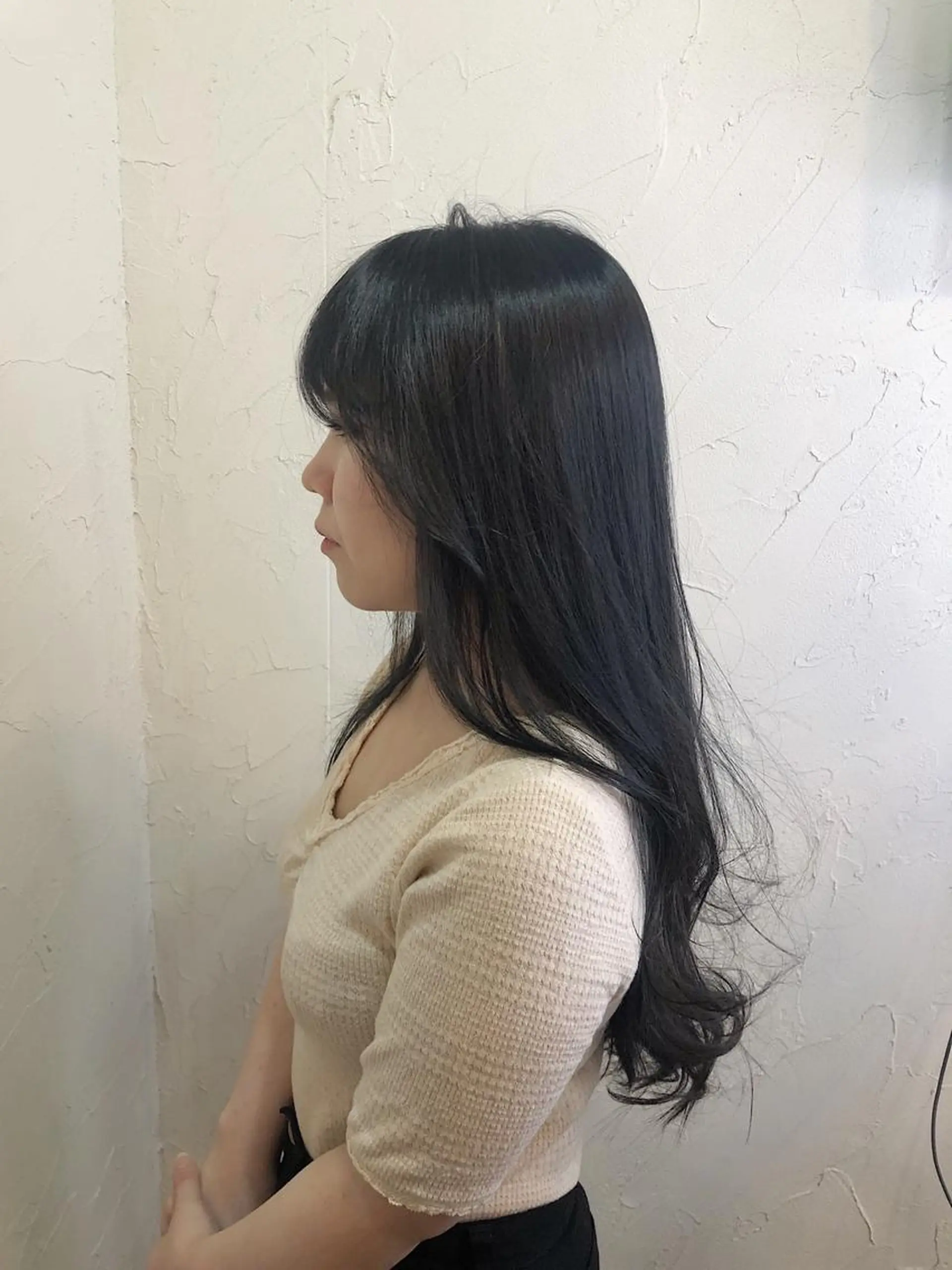 ロング カラー 久力琴音''透明感 カラー''アレンジのヘアスタイル