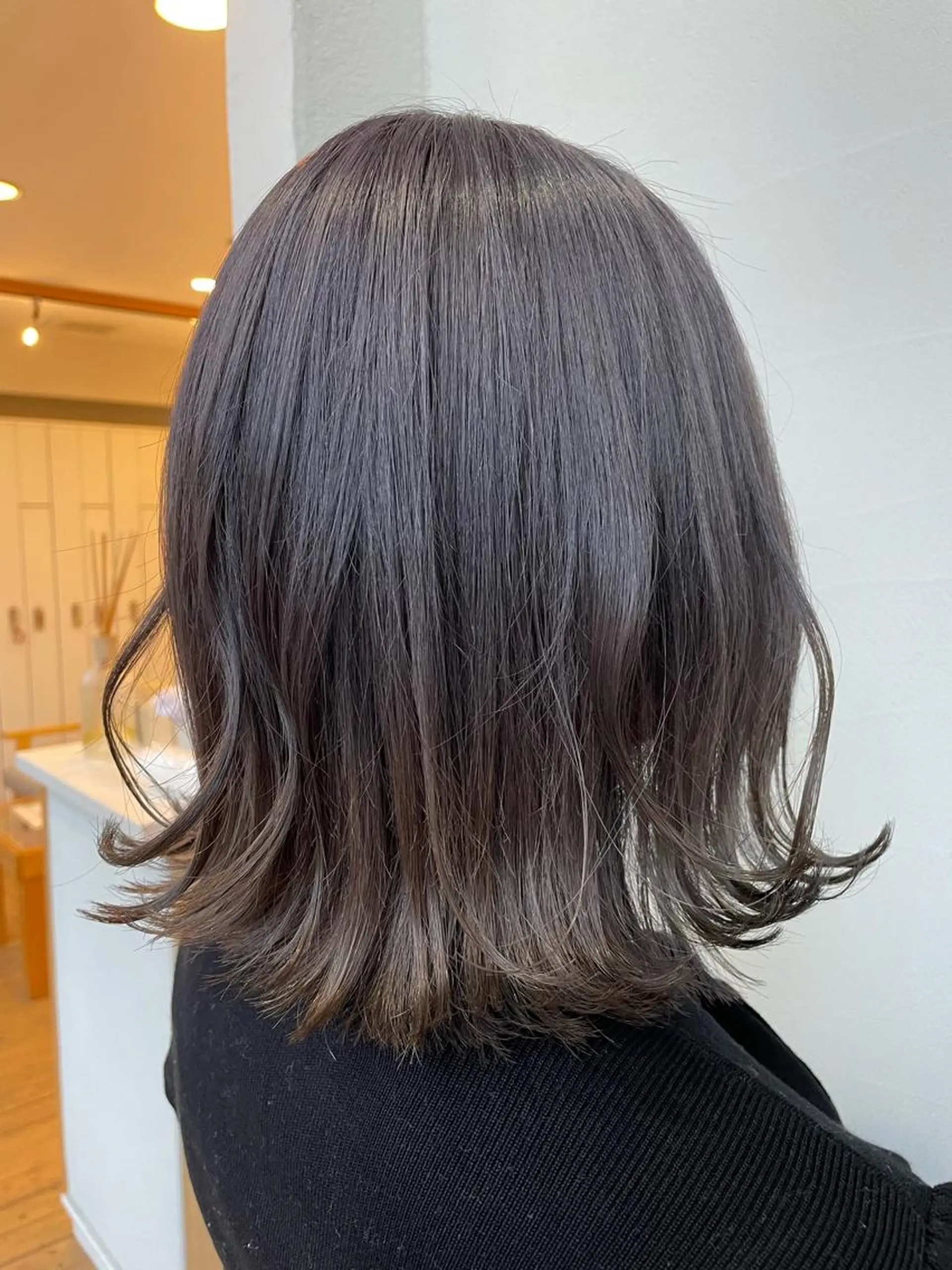 ミディアム kuschel モリオカのヘアスタイル
