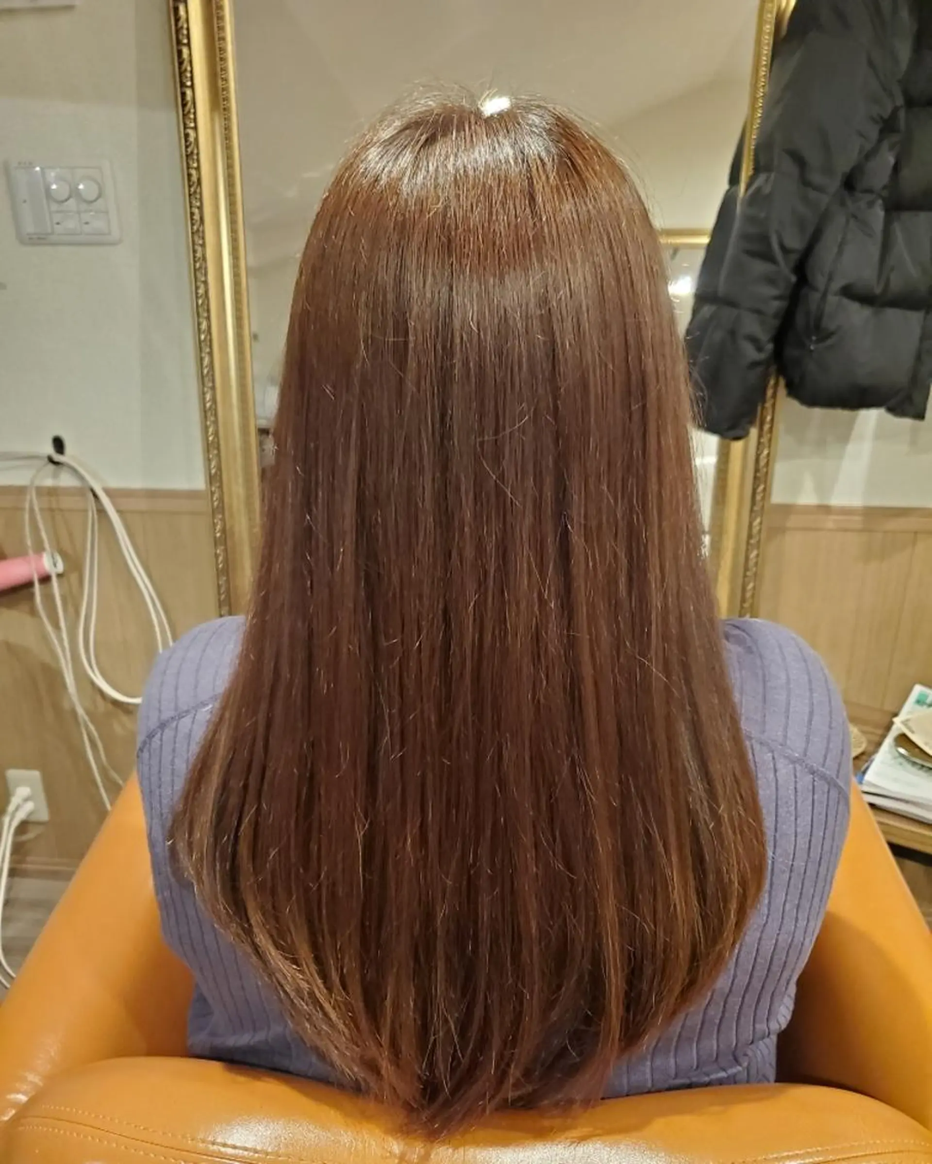 ロング カラー アディクシーカラー 外国人風カラー ロング トリートメント カット ヘアカラー トリートメント spa hair  ark 富井直美のヘアスタイル