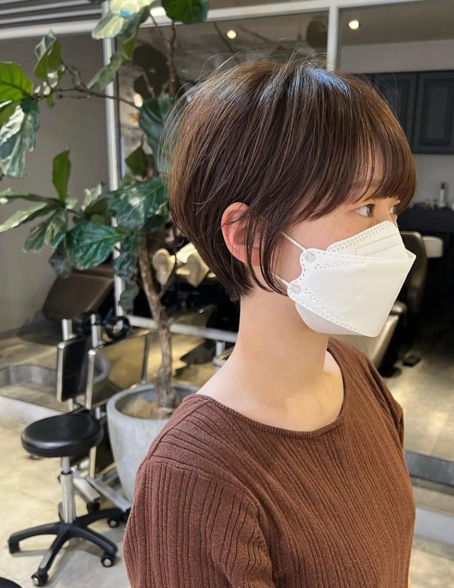 ショート レイヤーカット Kinoのヘアスタイル