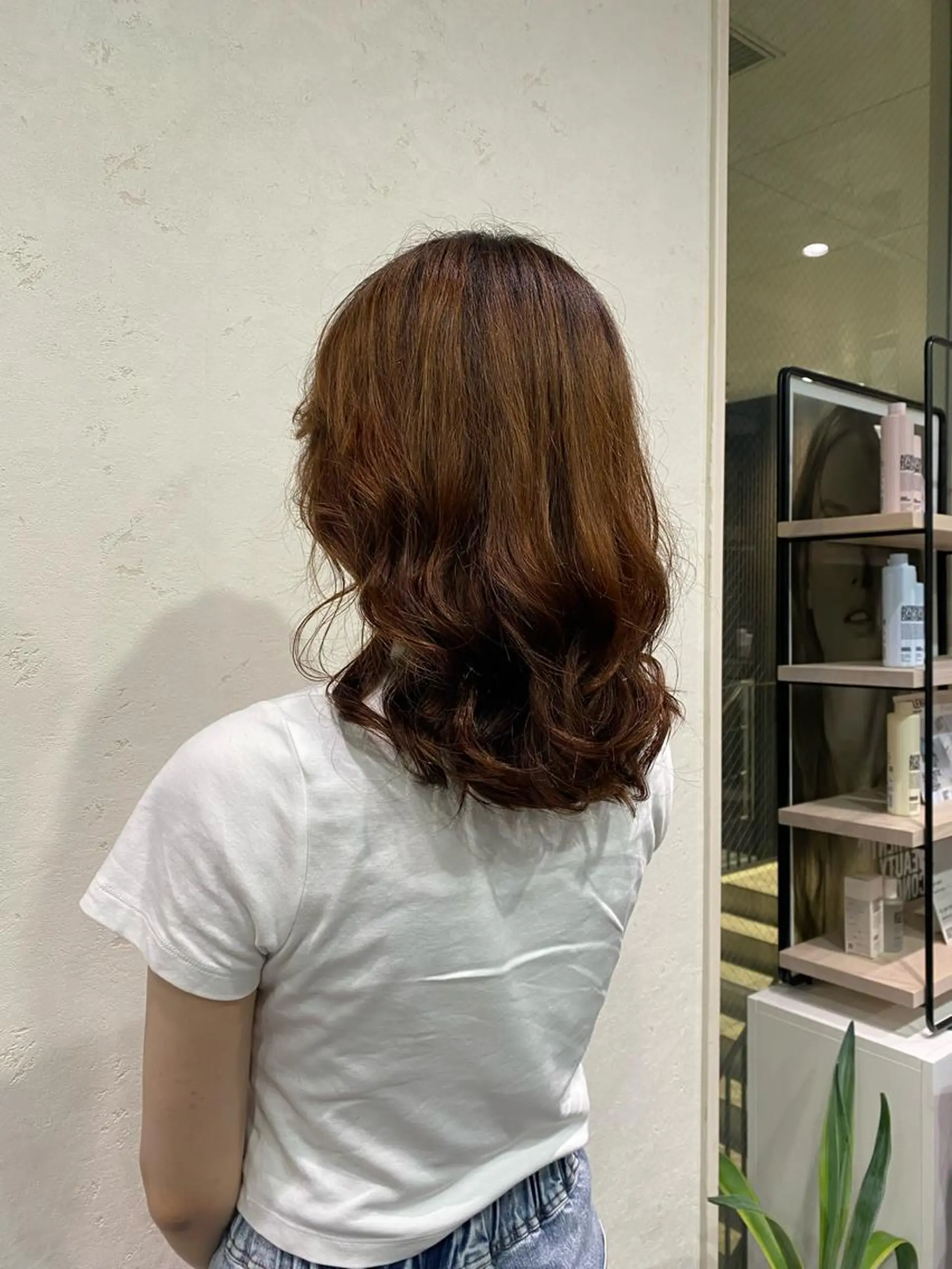 セミロング セミロングパーマ ｼｮｰﾄﾓﾃﾞﾙさん 大募集🌟Mayuのヘアスタイル