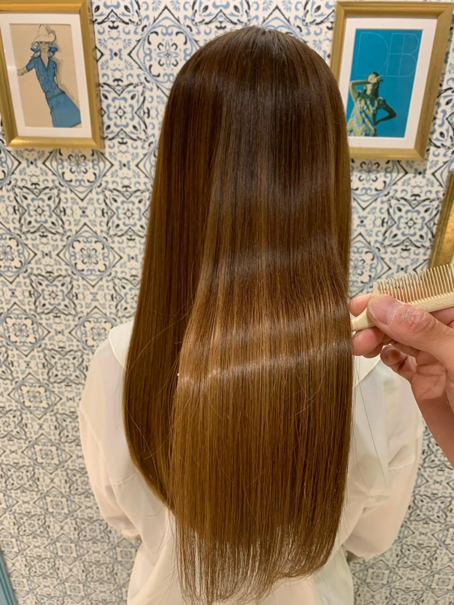 ロング トリートメント ヘアカラー トリートメント 【代表】 高瀬慎也/縮毛矯正のヘアスタイル