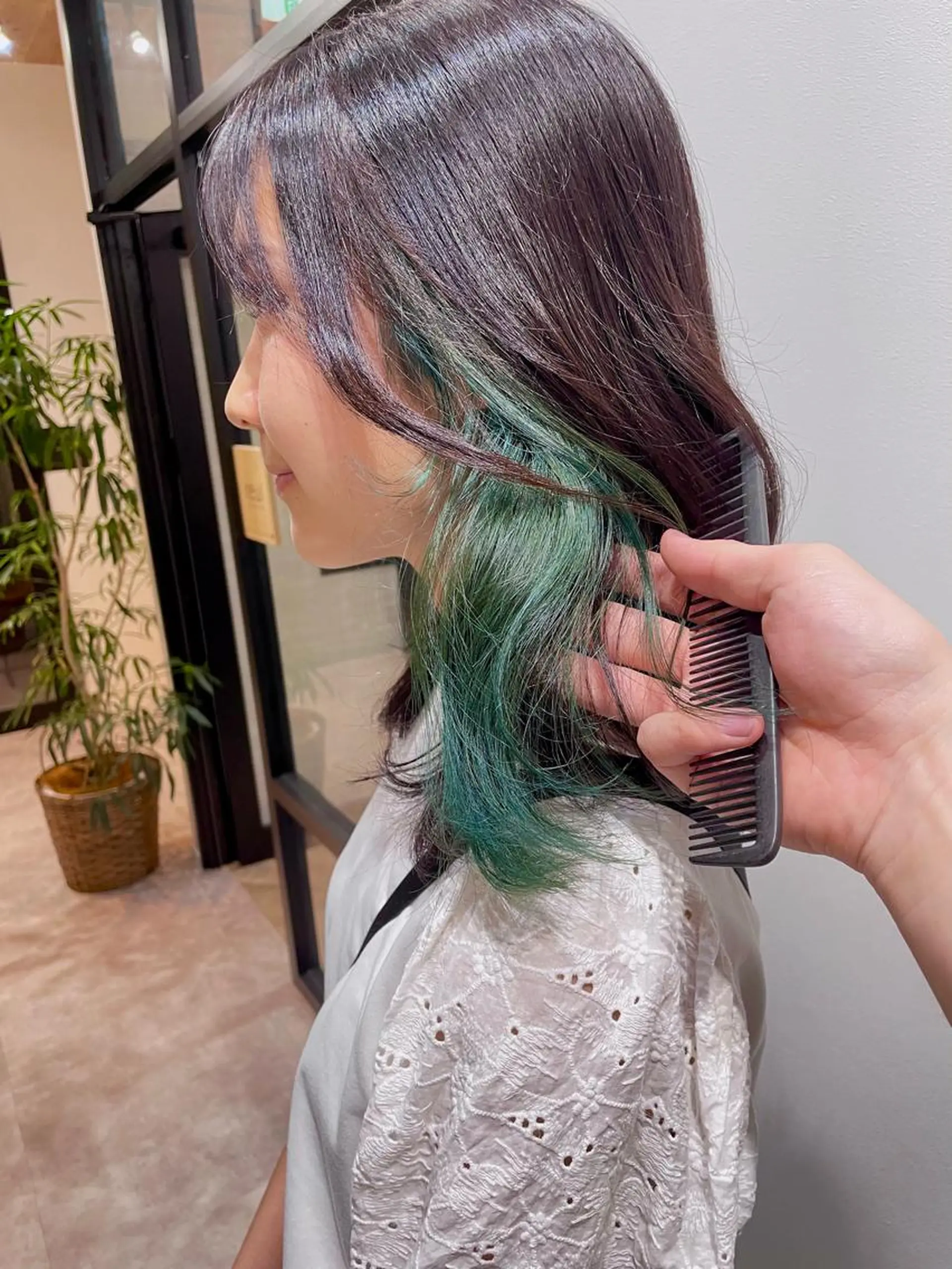 ミディアム カラー ダブルカラー インナーカラー メンズ特化 /KAKERUのヘアスタイル