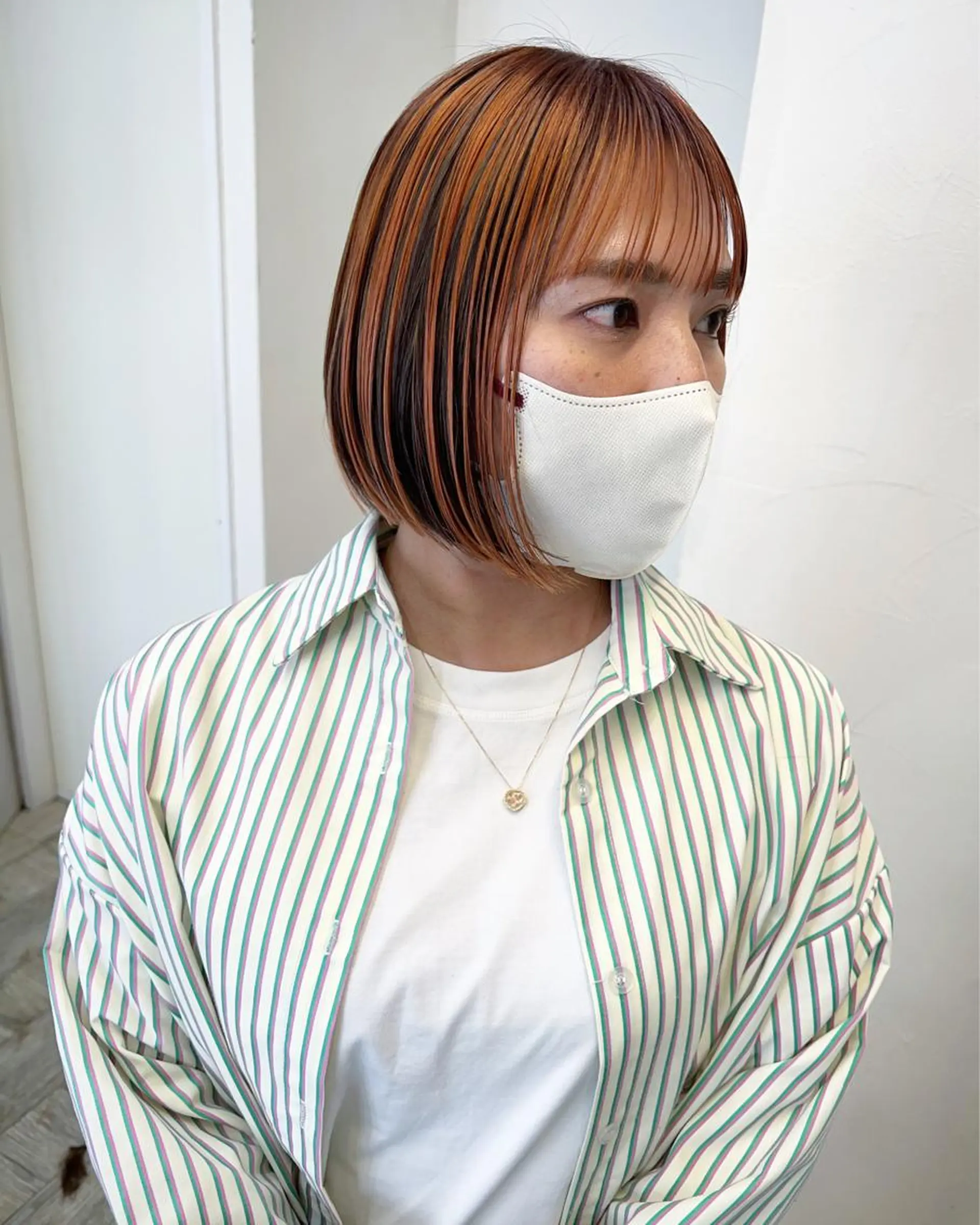 ショート カラー テトネ タカシのヘアスタイル