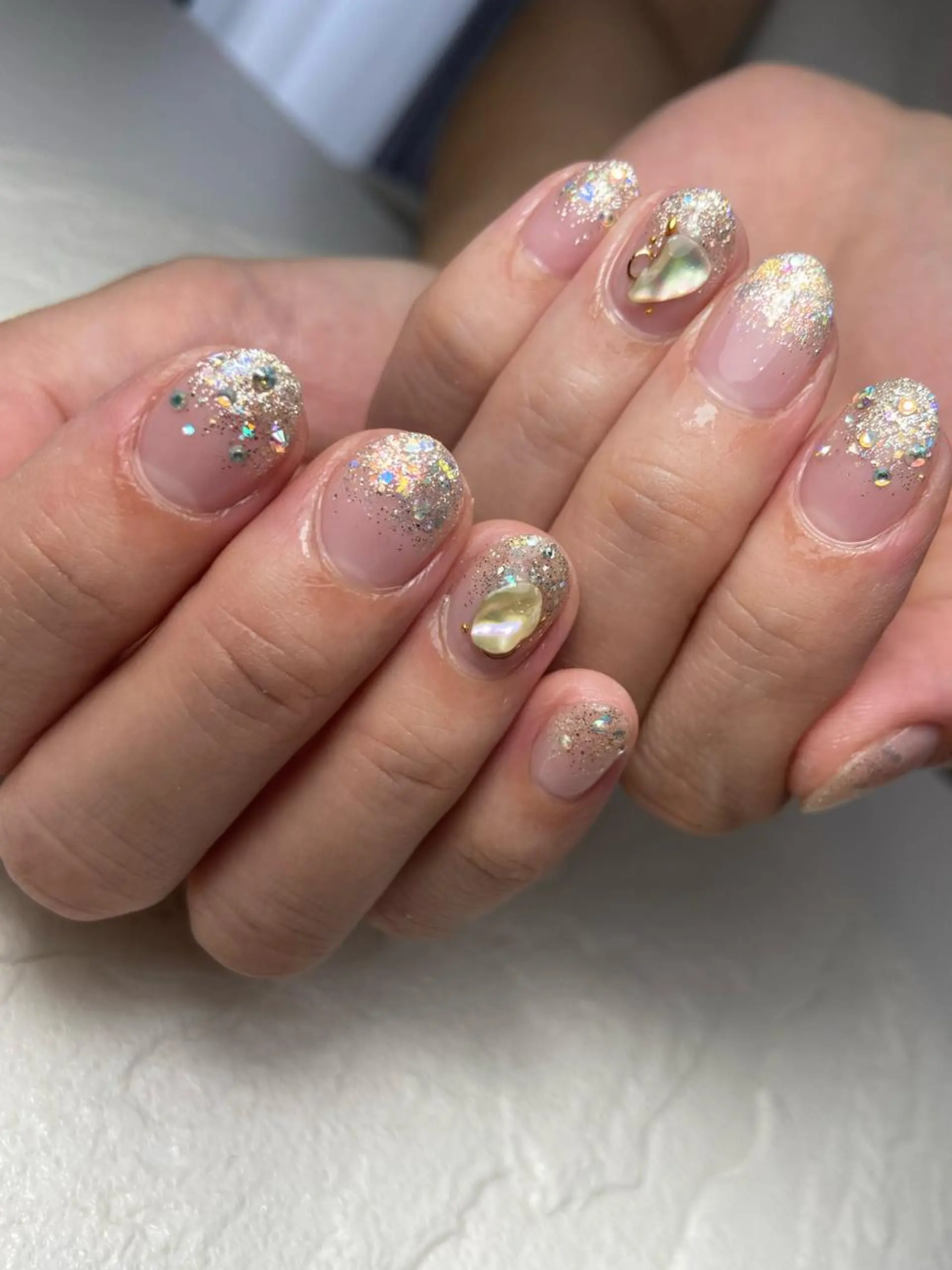 ショート ネイル 山崎 怜のネイルデザイン