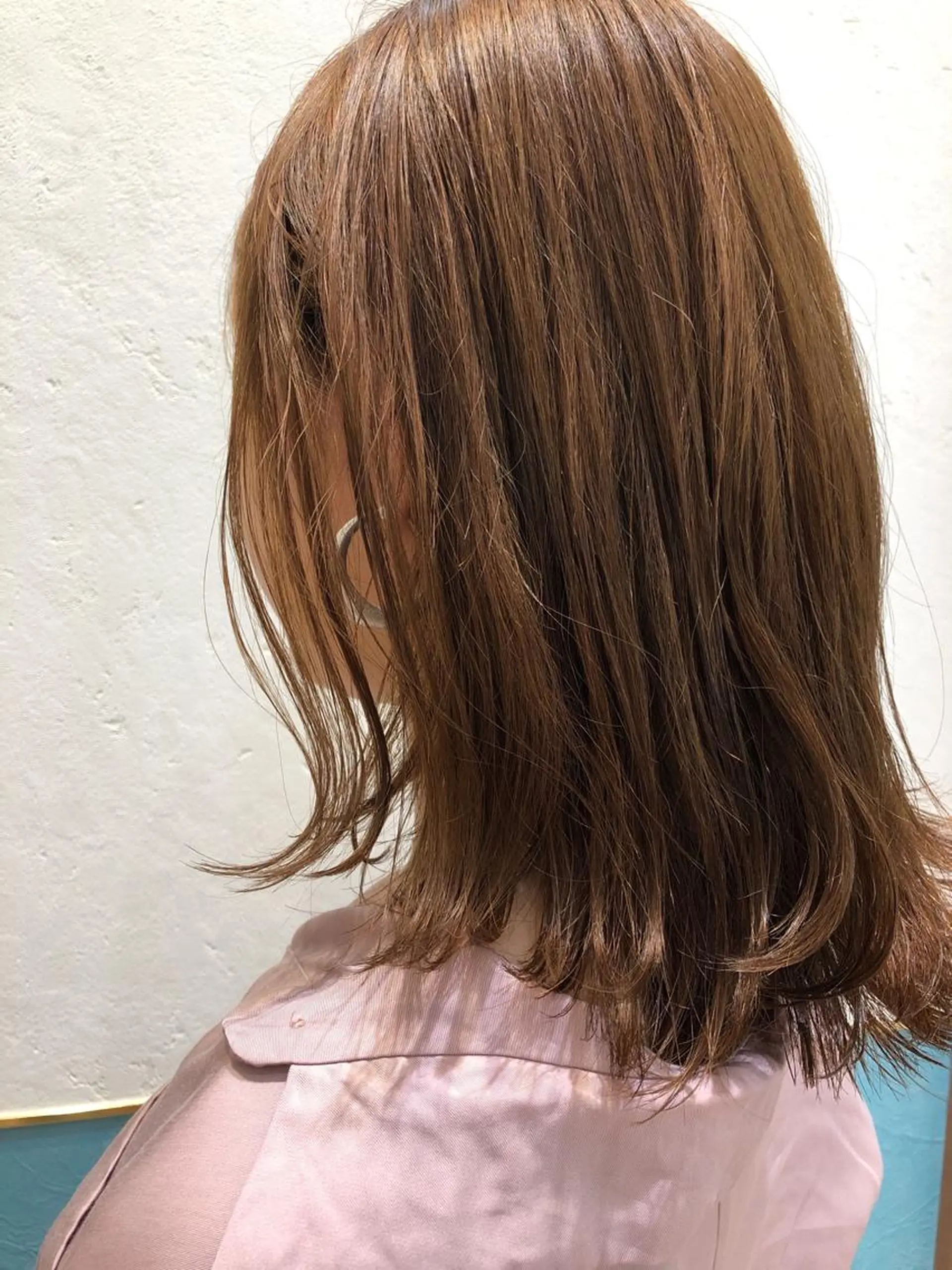 ミディアム カラー Lond labのヘアスタイル