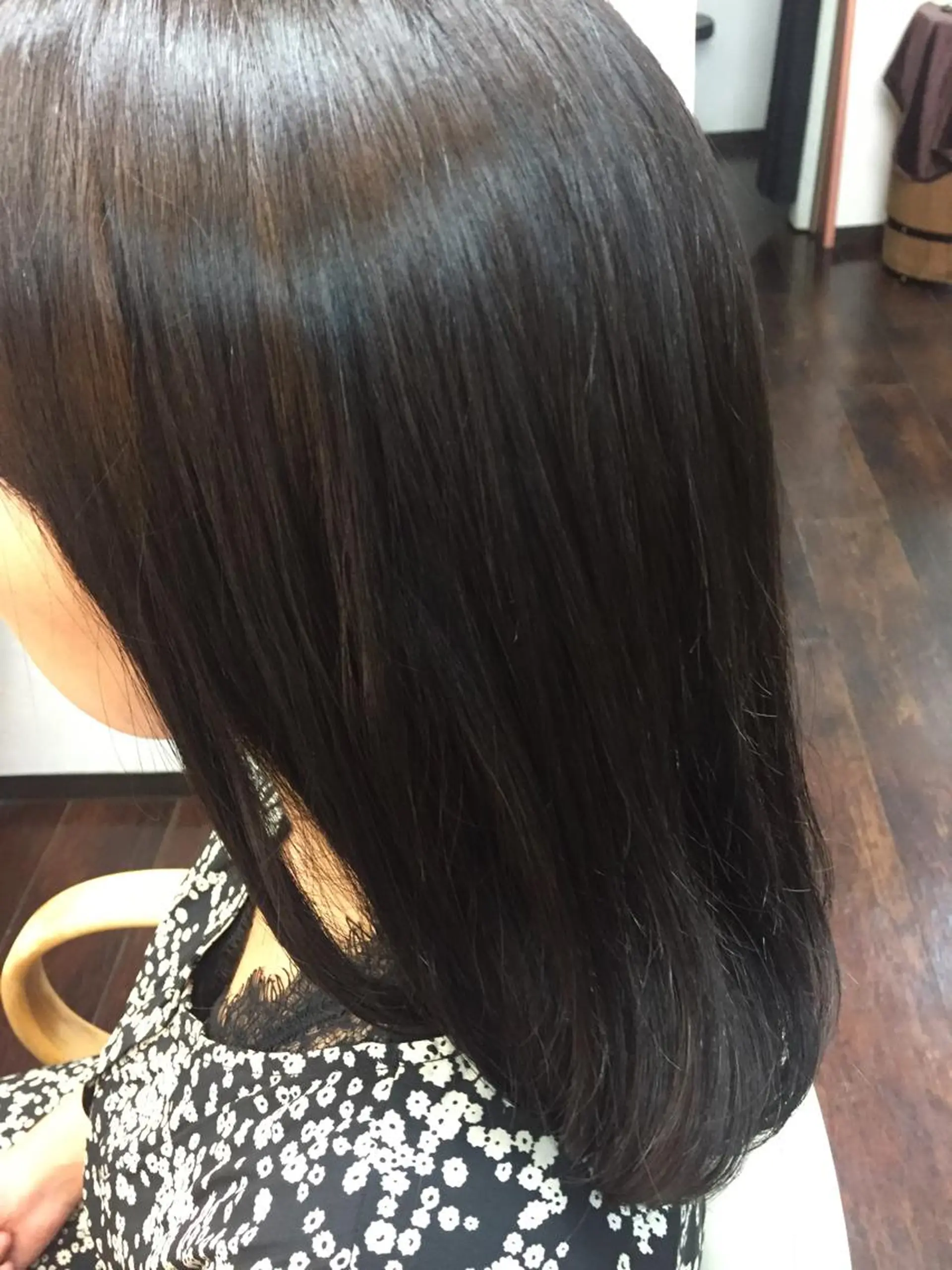 ロング カラー パーマ キッズ 桧山 真のヘアスタイル