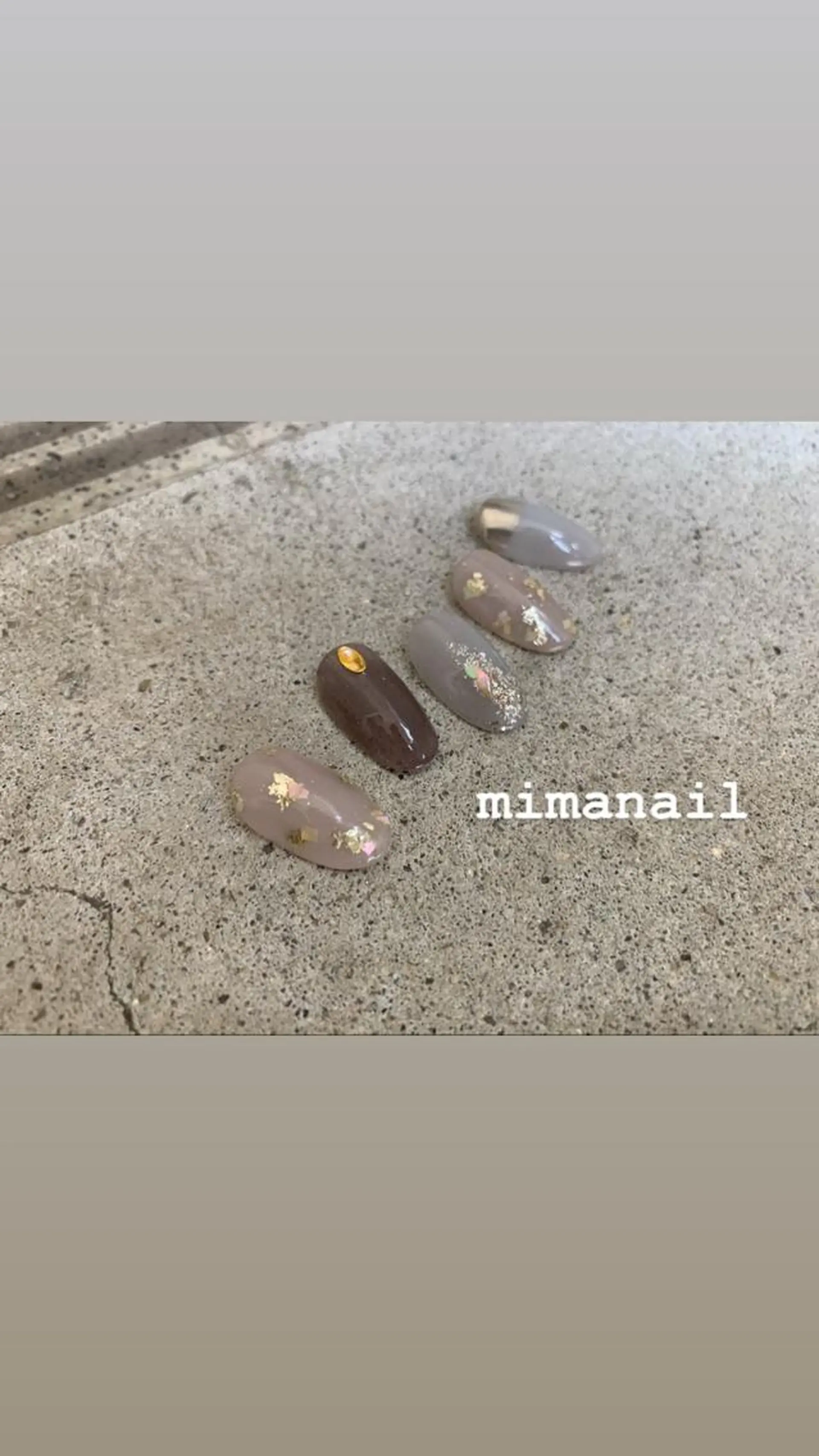ネイル ハンドネイル mima nailのネイルデザイン