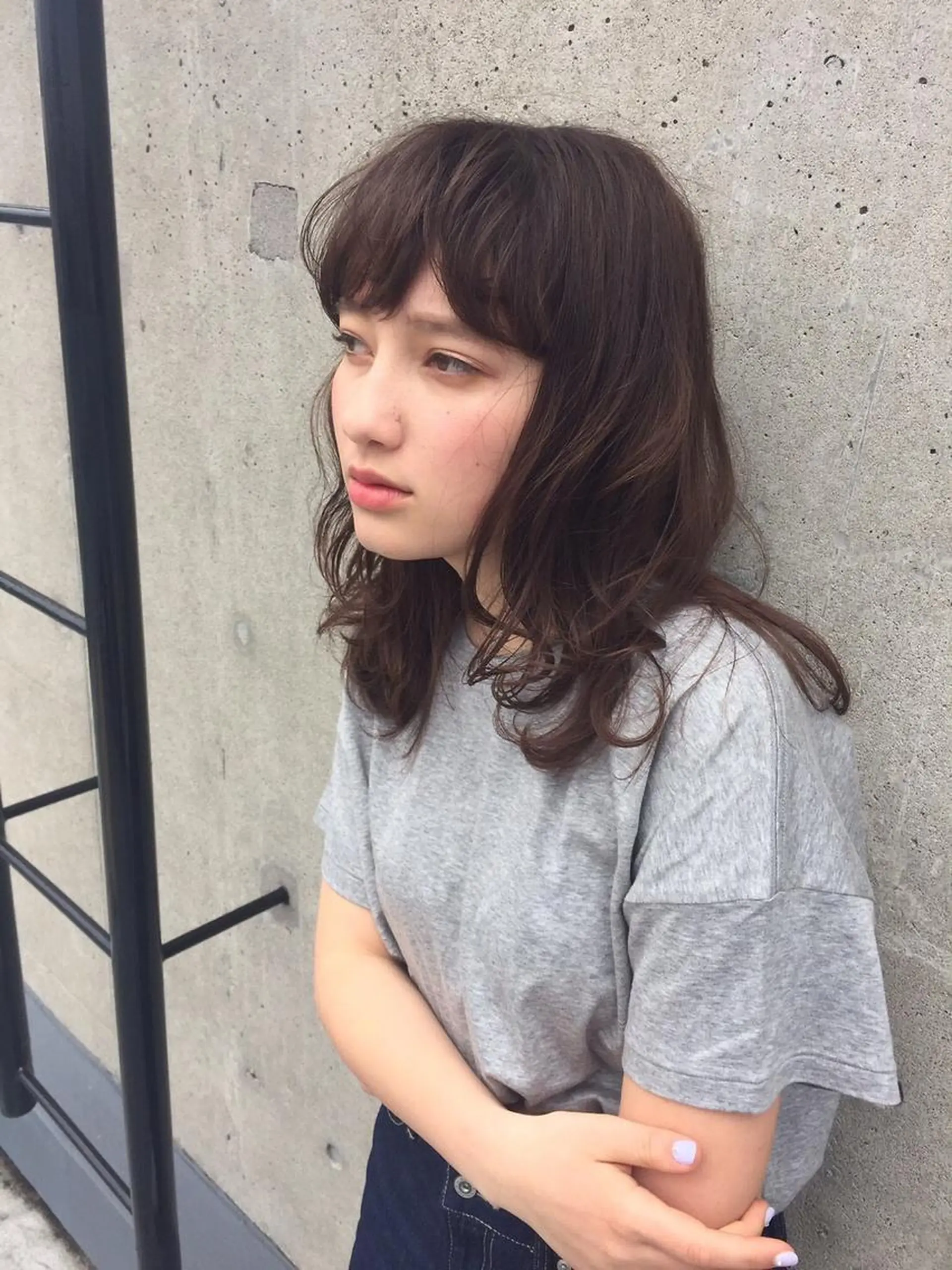 ミディアム 【髪質改善】Cyan 中村ちゅんみのヘアスタイル