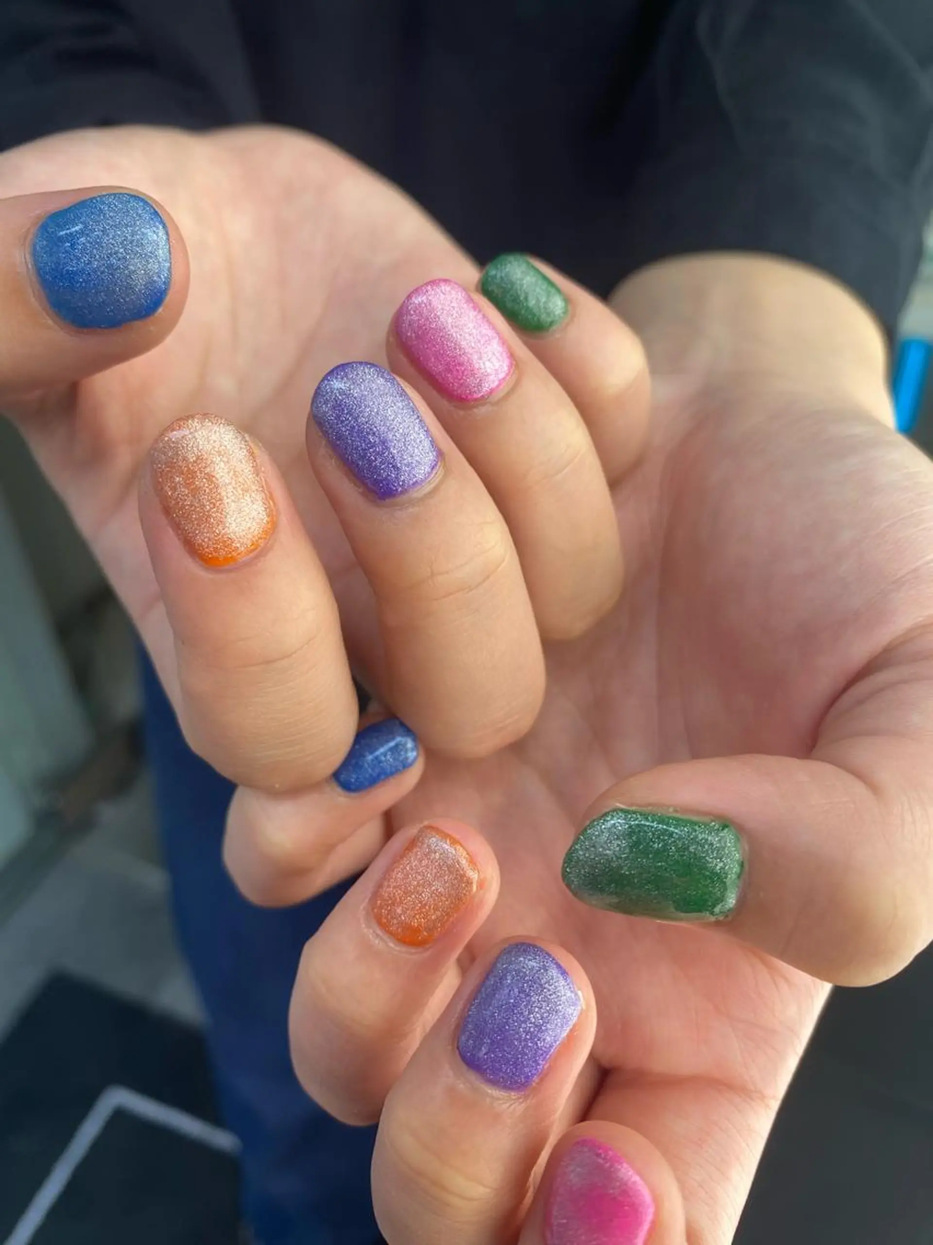 ネイル マグネットネイル ハンドネイル HARE &nail ☪️remiのヘアスタイル