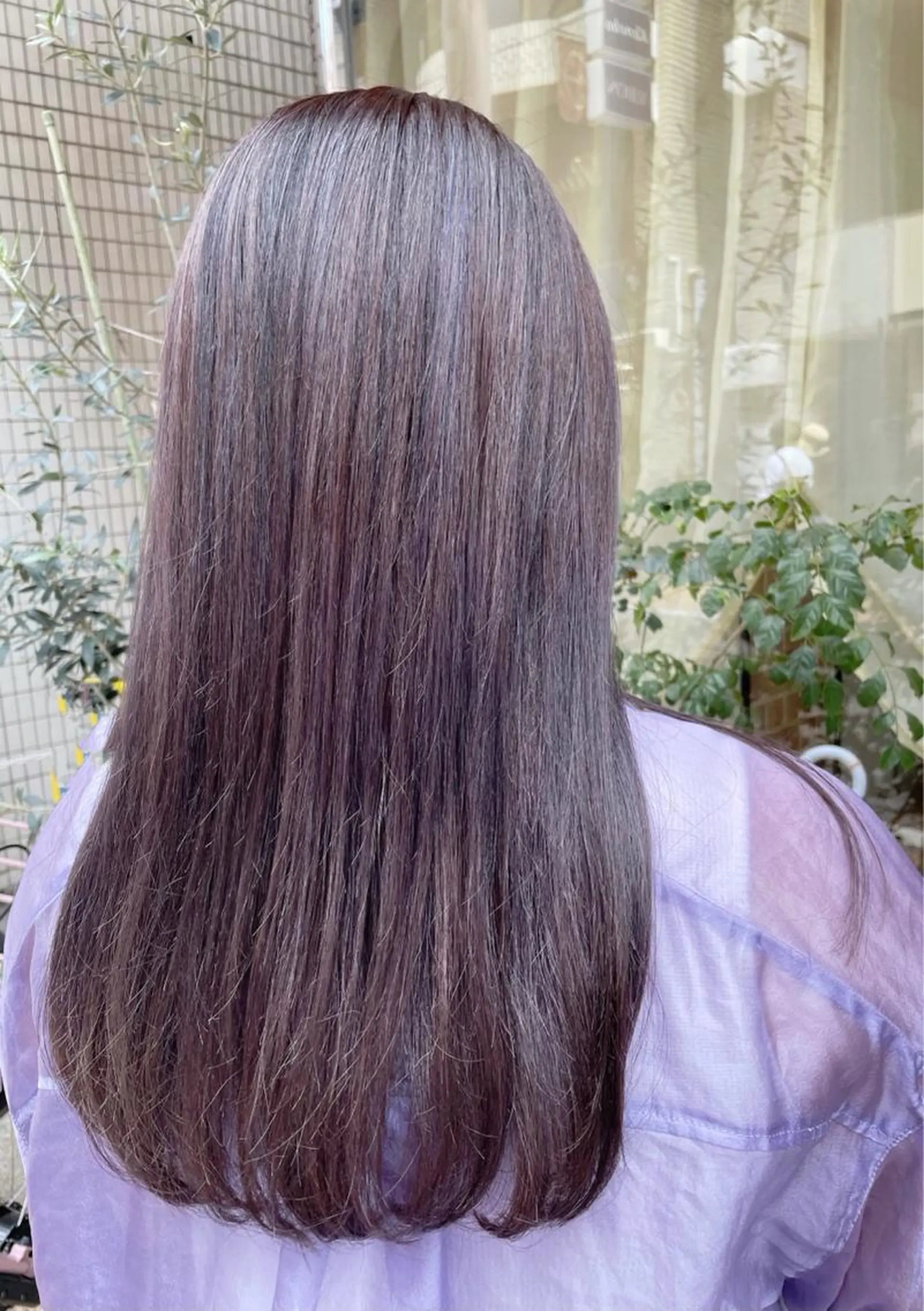 ロング 松島 涼花のヘアスタイル