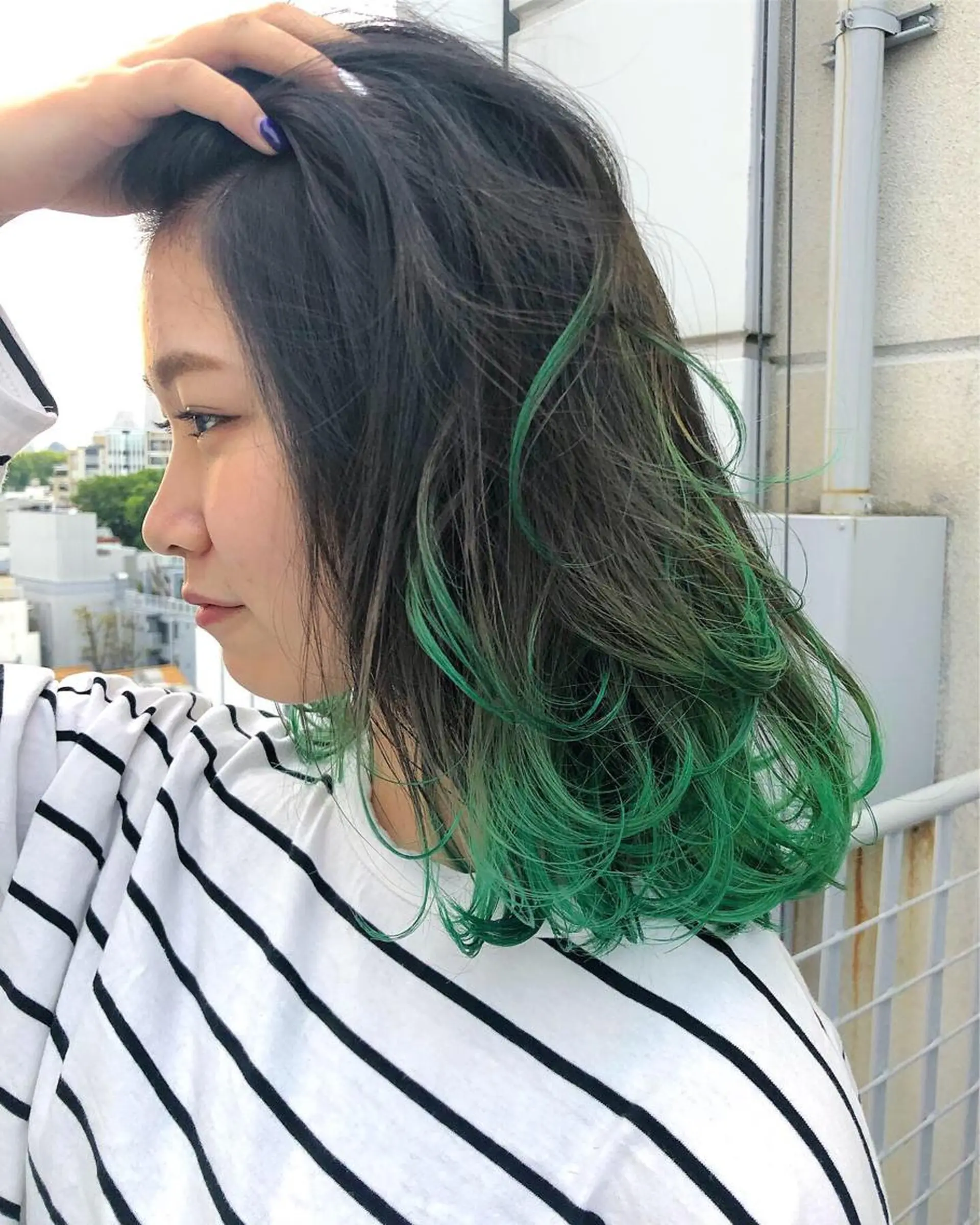 セミロング 【池袋/スパイキー ショート】ⓝⓘⓜⓤのヘアスタイル