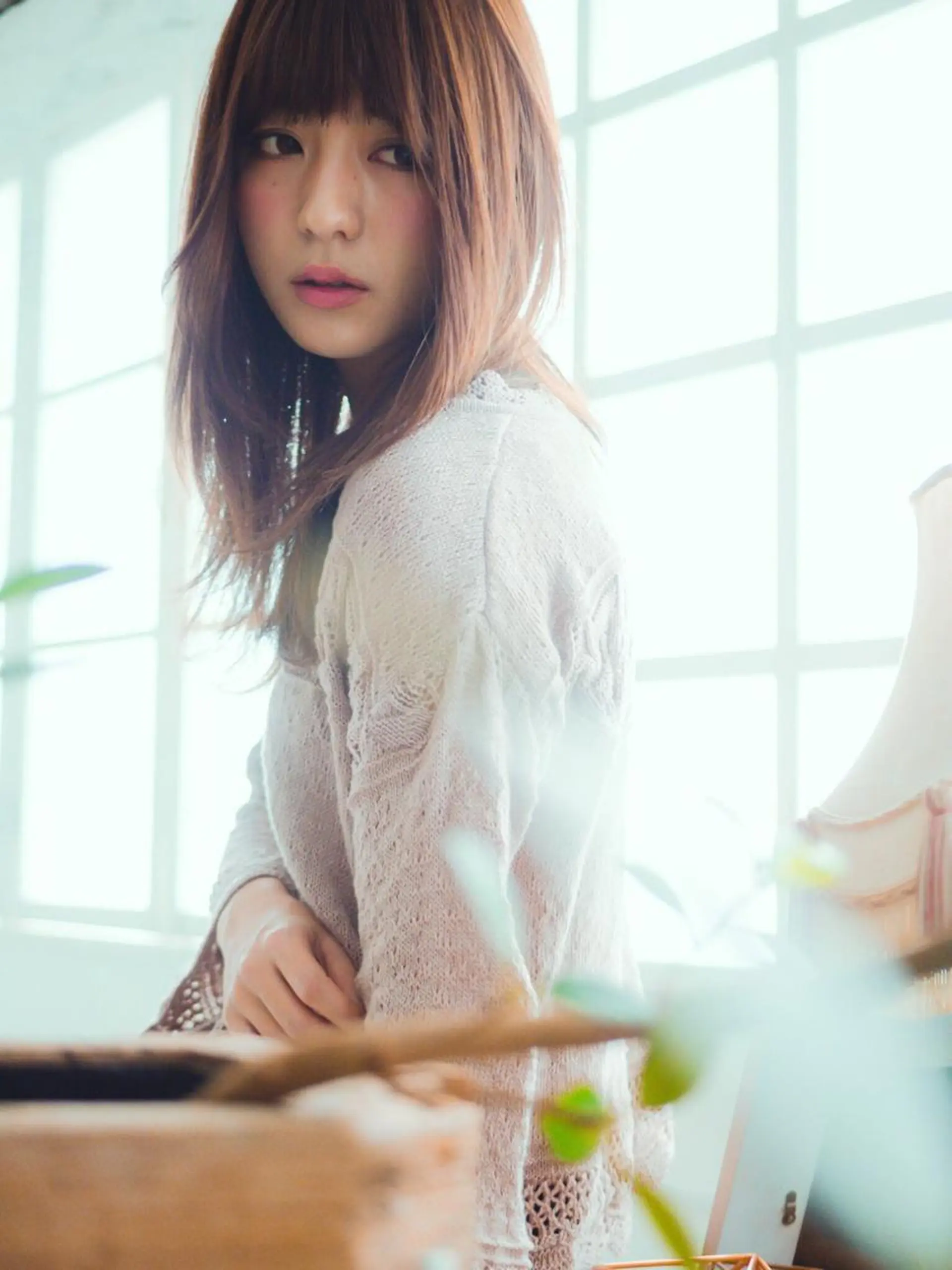 ミディアム カラー Hair mission【ヘアーミッション】心斎橋所属・エクステ／レイヤー 落合/心斎橋のヘアスタイル