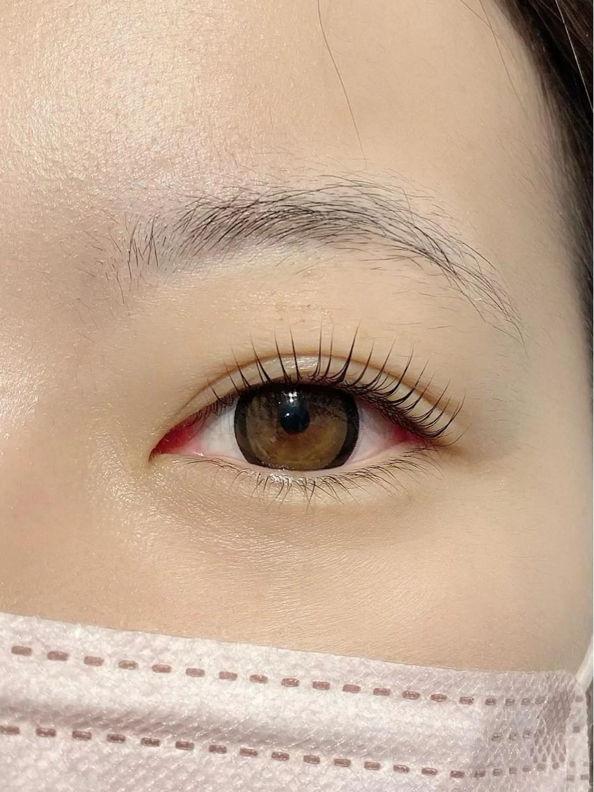 マツエク・マツパ パリジェンヌラッシュリフト マツパ 秋山 梨香のマツエク・マツパデザイン