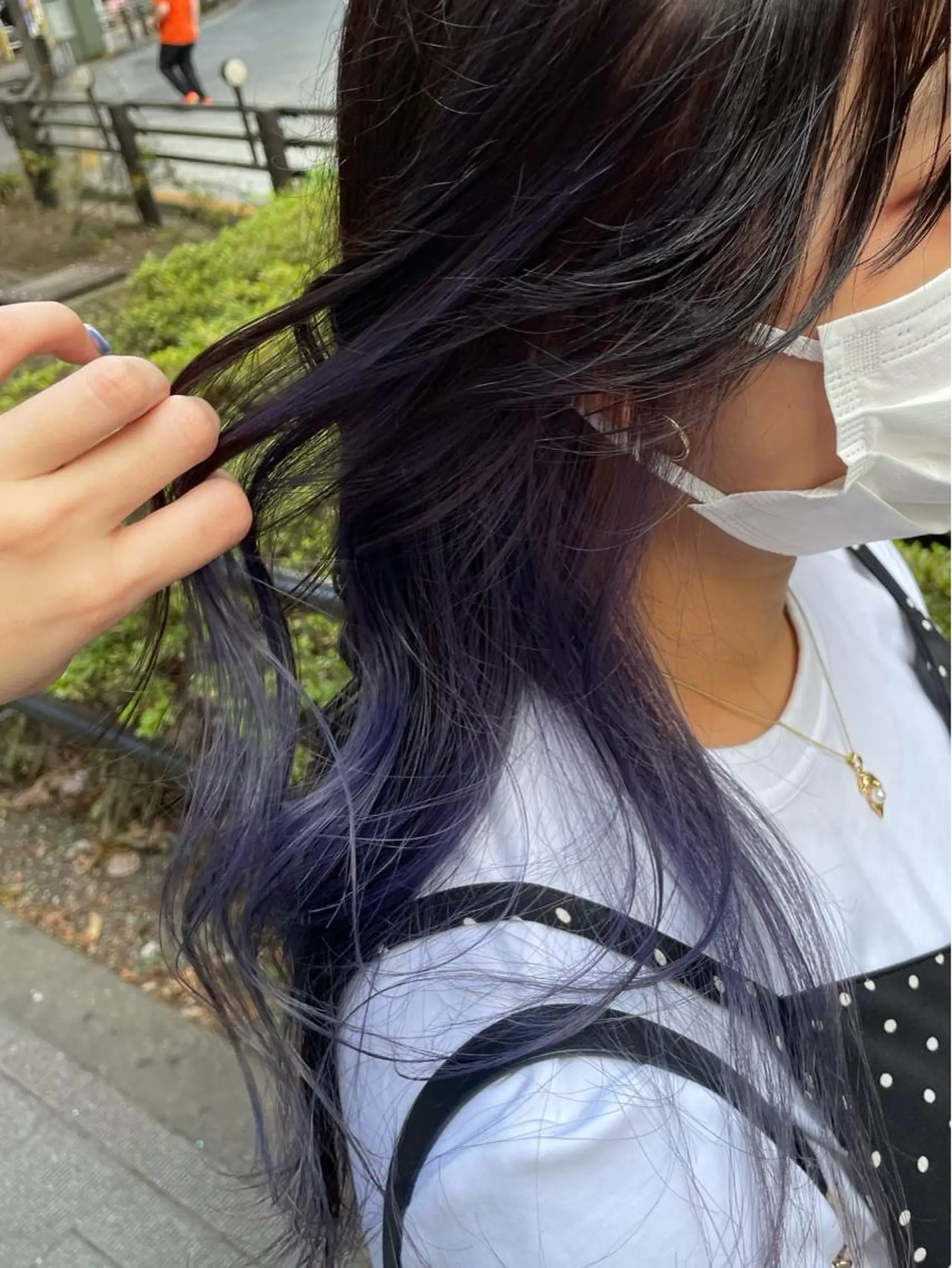 セミロング 韓国ハイトーン🦋 hikariのヘアスタイル