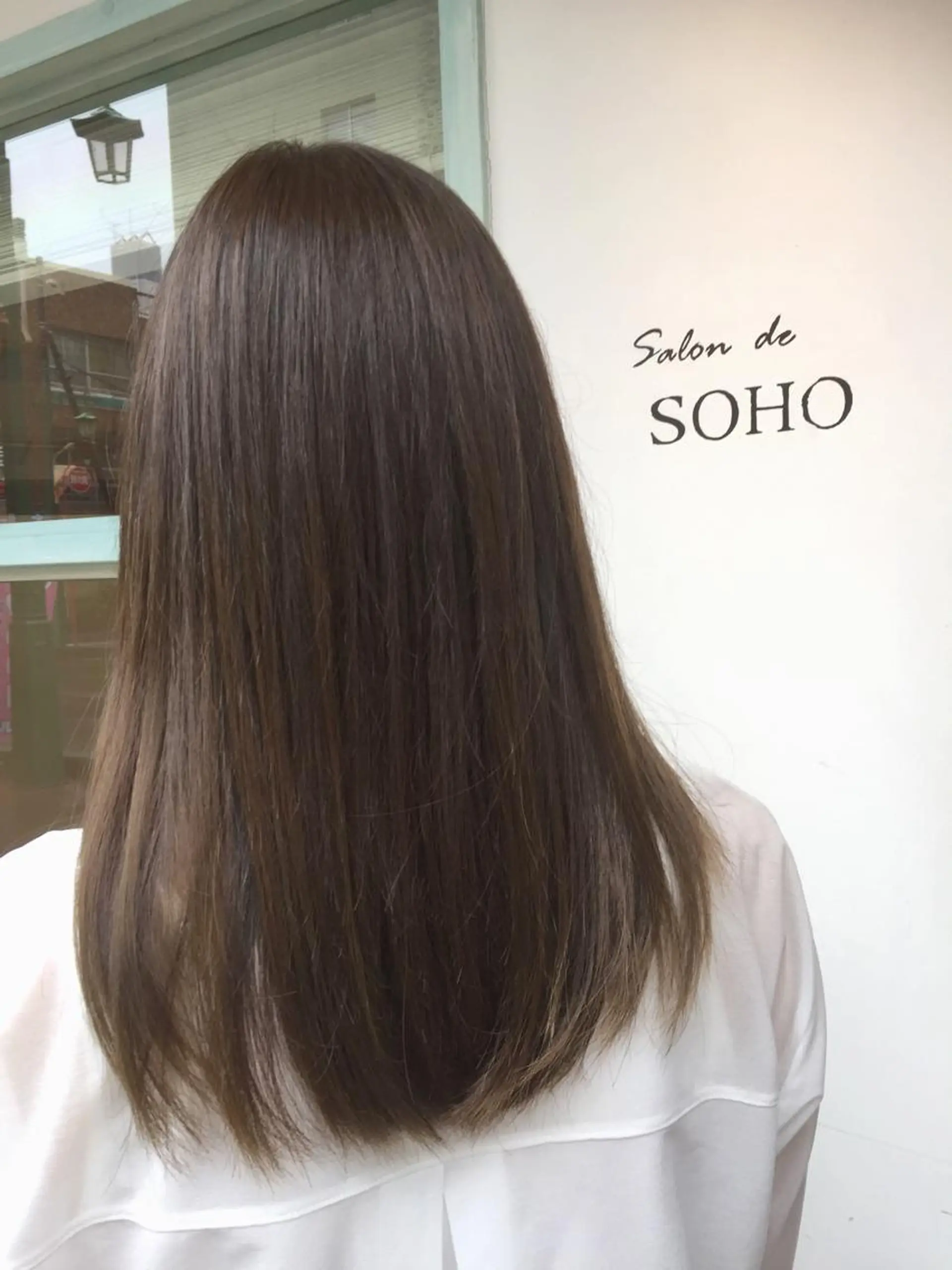 セミロング カラー アッシュ ◇おの あすか◇のヘアスタイル