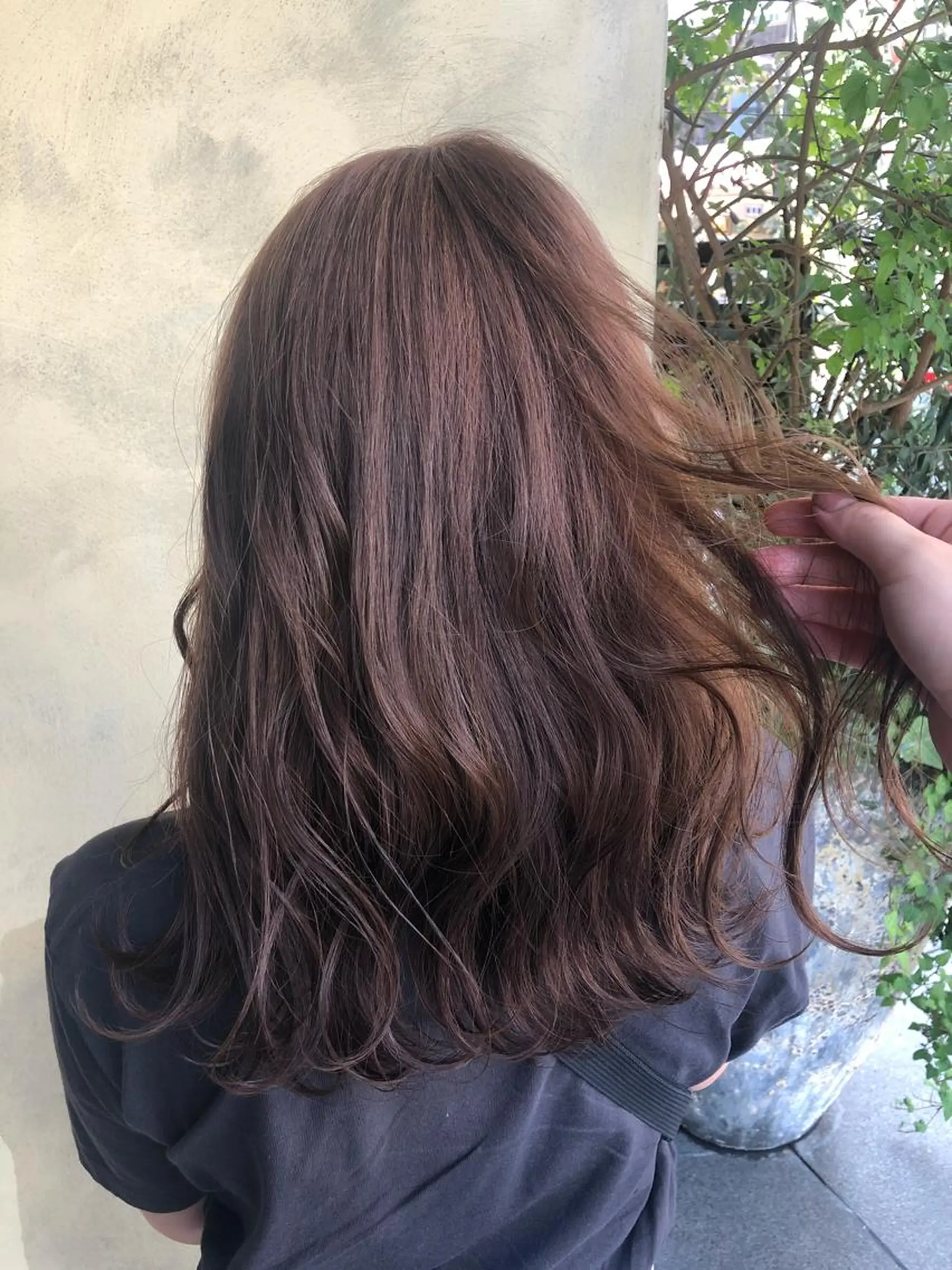 ミディアム カラー hina☺︎ 髪質改善/ストレートのヘアスタイル