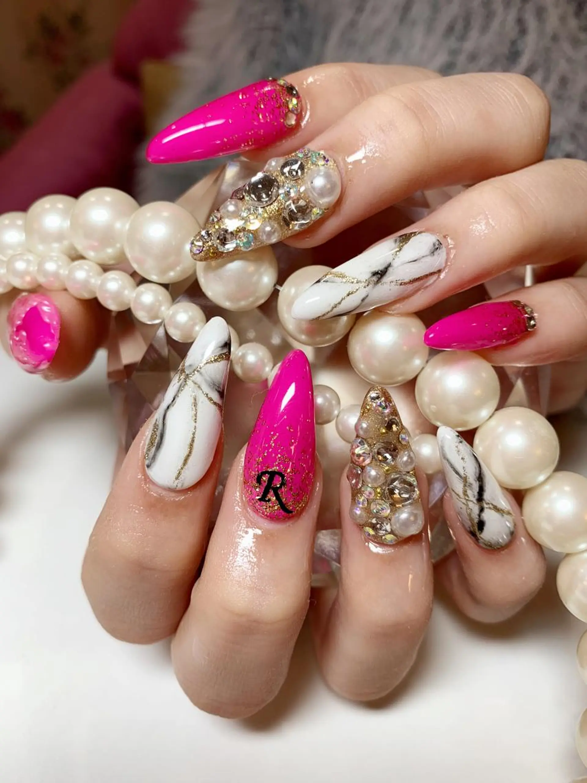 ネイル nail salon Pink Aliceのネイルデザイン