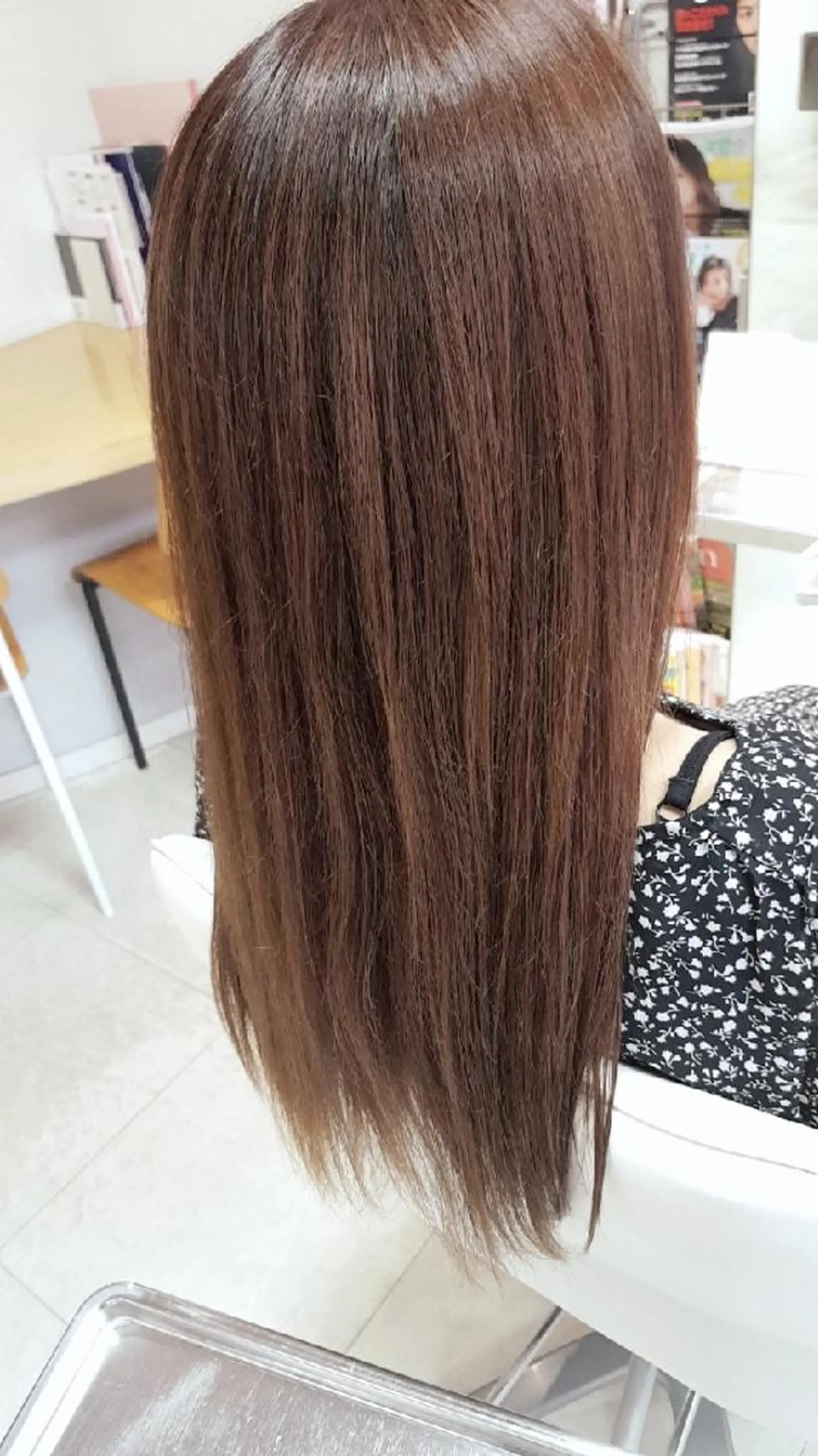 ロング カラー 透明感カラー ヘアカラー トリートメント 菊地 美憂のヘアスタイル