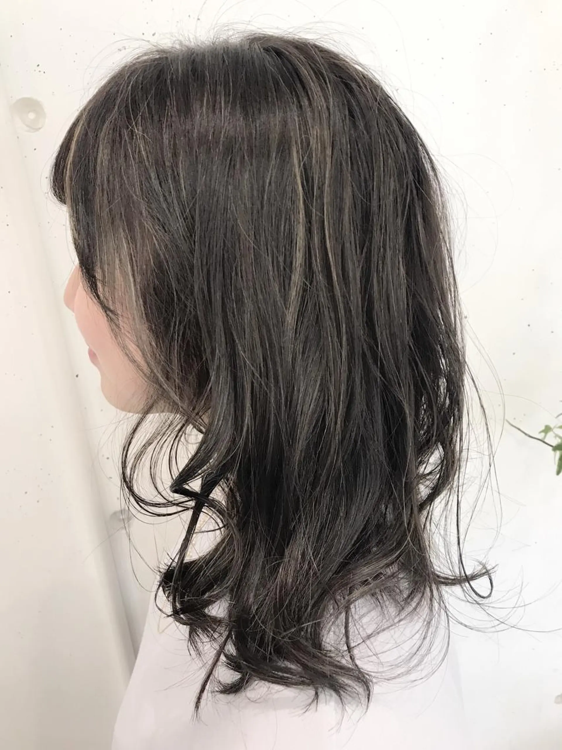 カラー ダブルカラー ハイライトカラー ヘアカラー トリートメント ヘッドスパ グレージュ/髪質改善 Yamato.hのヘアスタイル