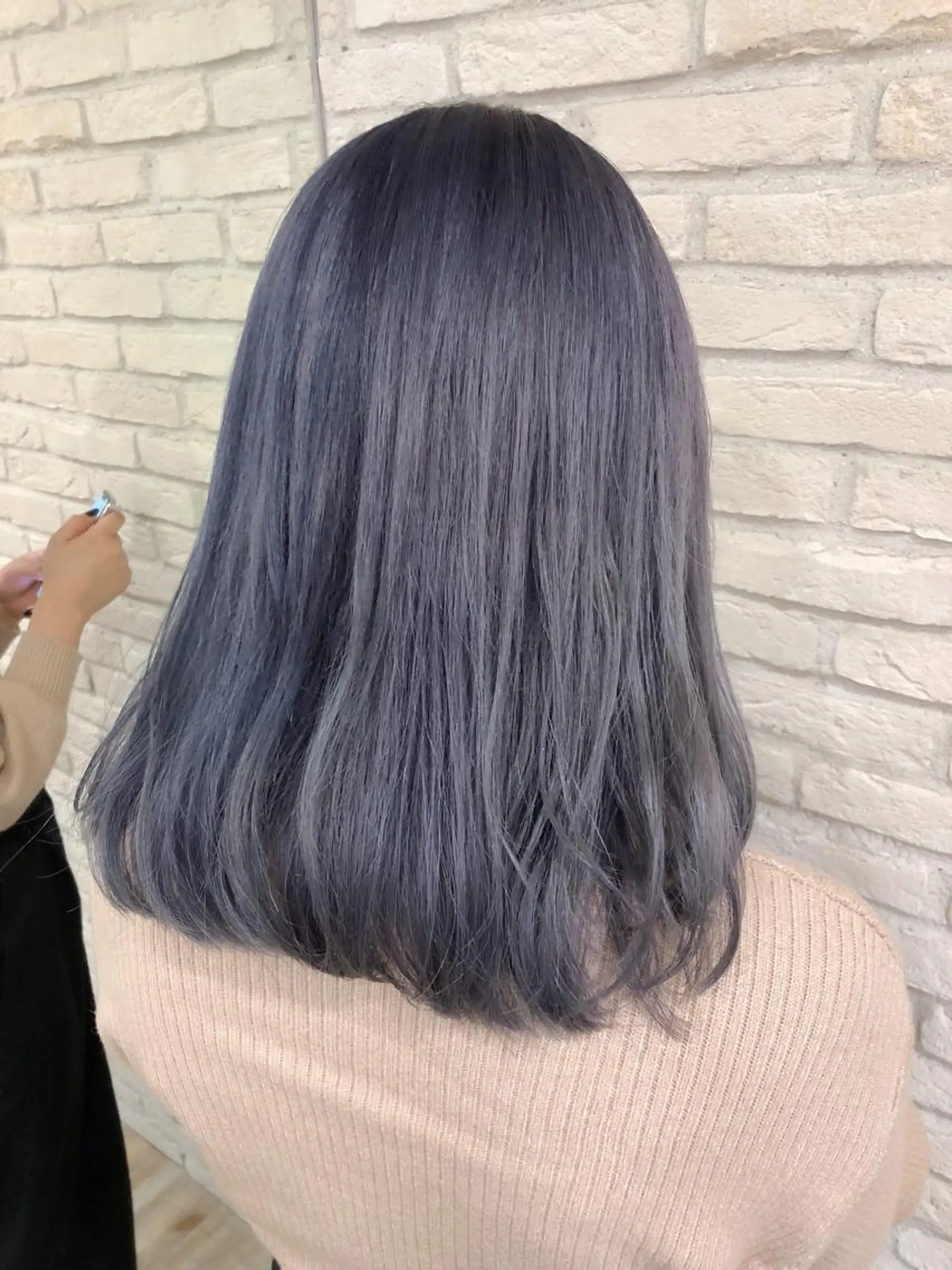セミロング カラー HAUS 片山みほのヘアスタイル