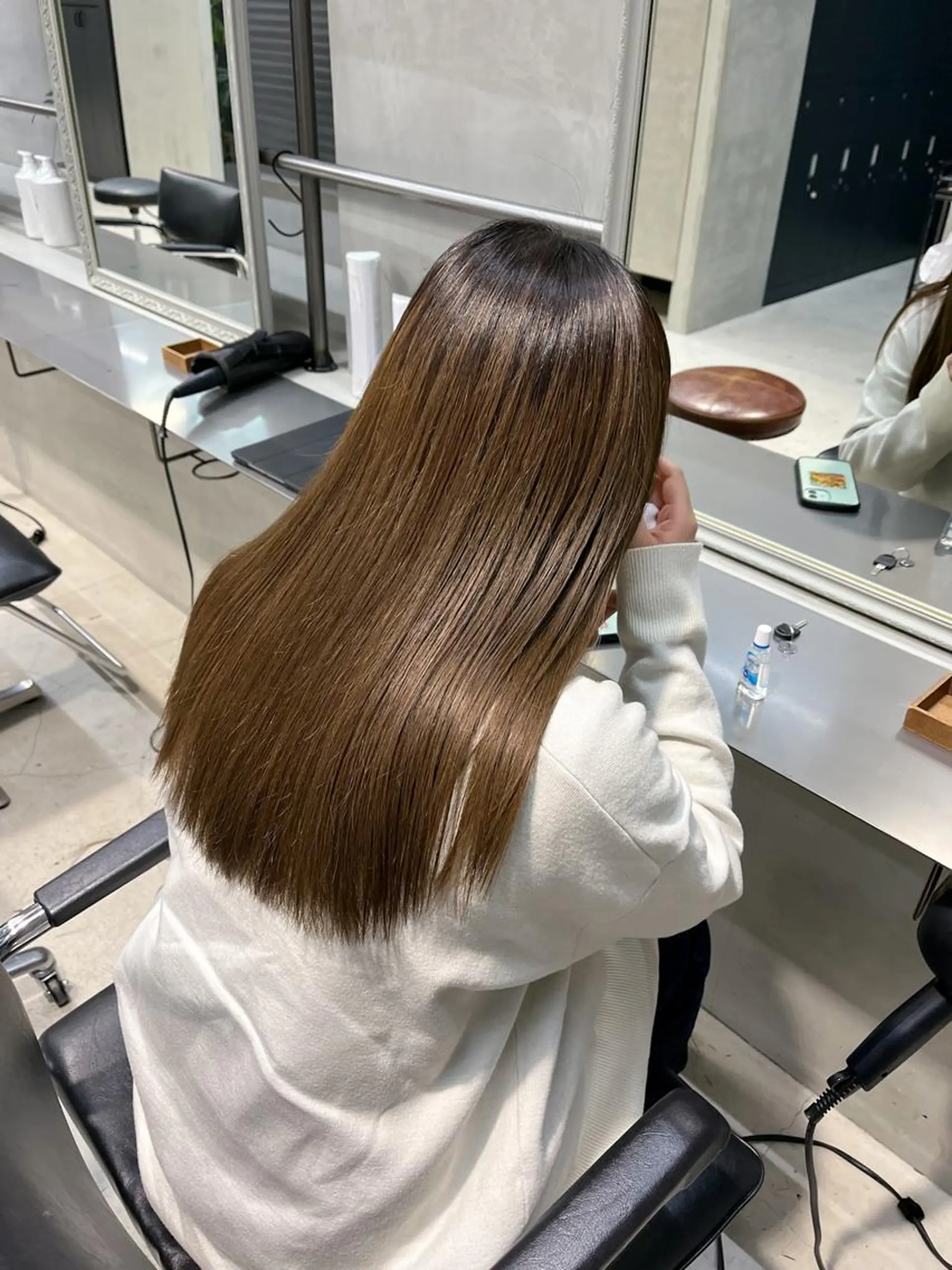 ロング 村田 春歌のヘアスタイル