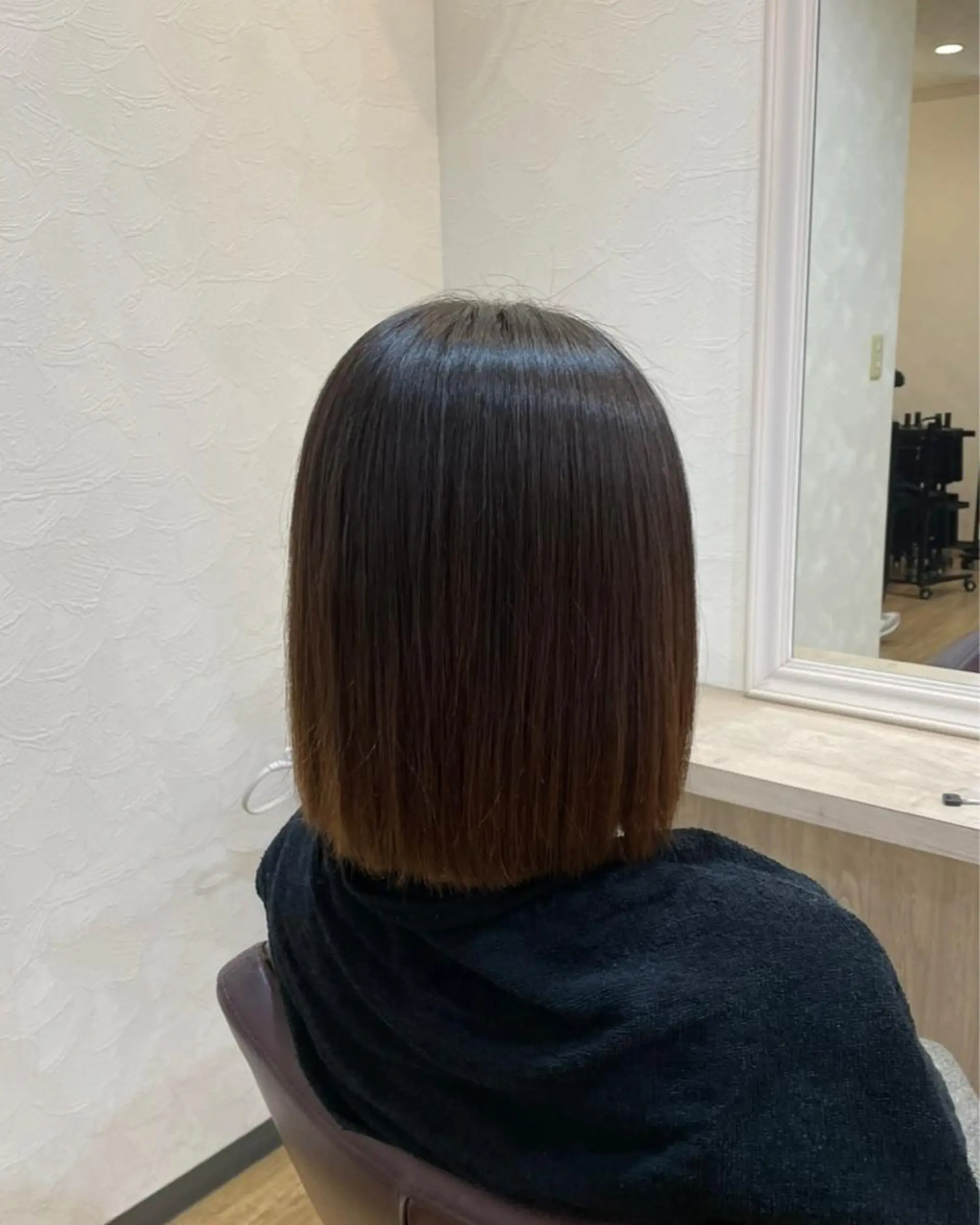 ミディアム 縮毛矯正 暖色カラー/ 透明感/kohinaのヘアスタイル