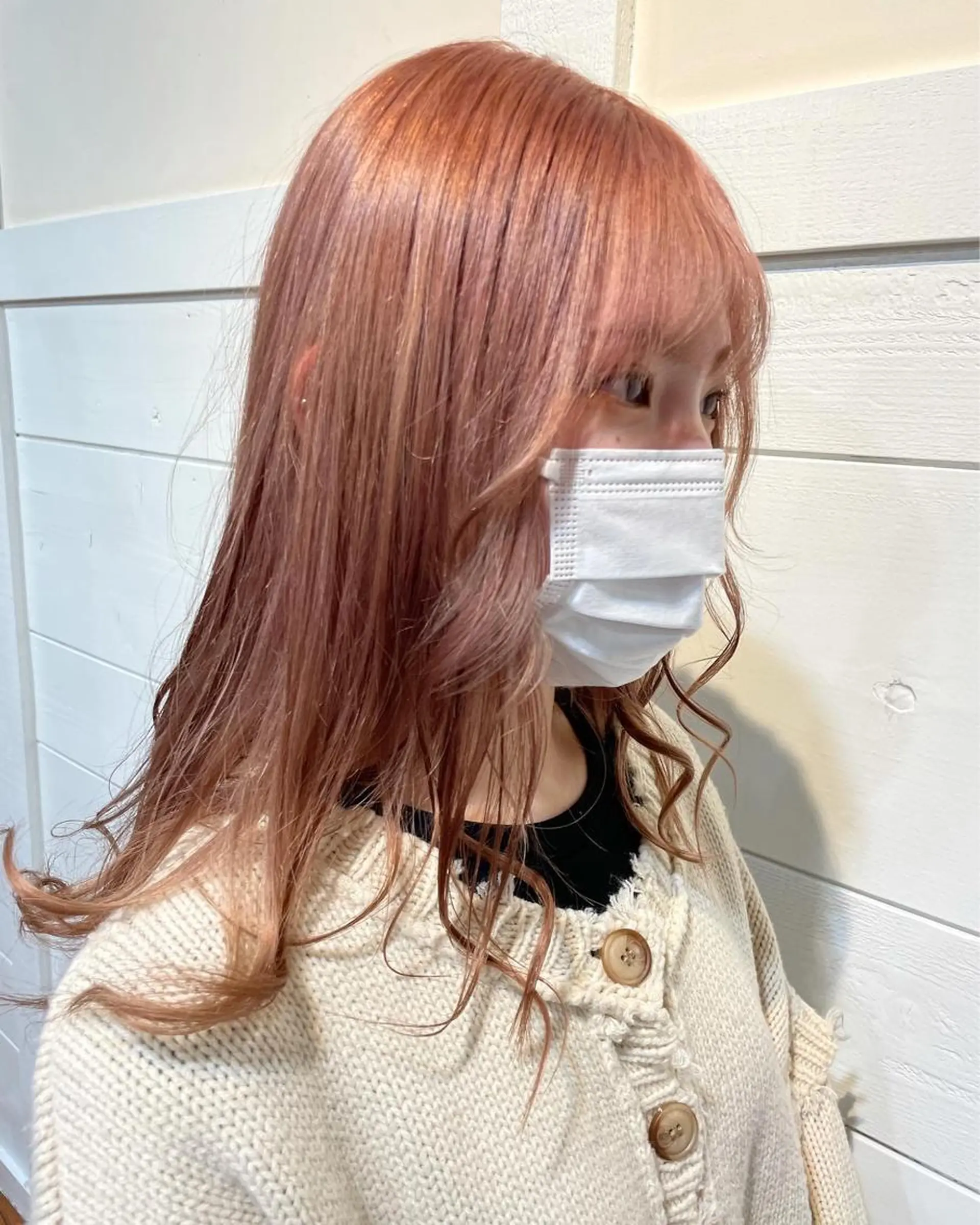 ミディアム カラー 足立 悠輔のヘアスタイル