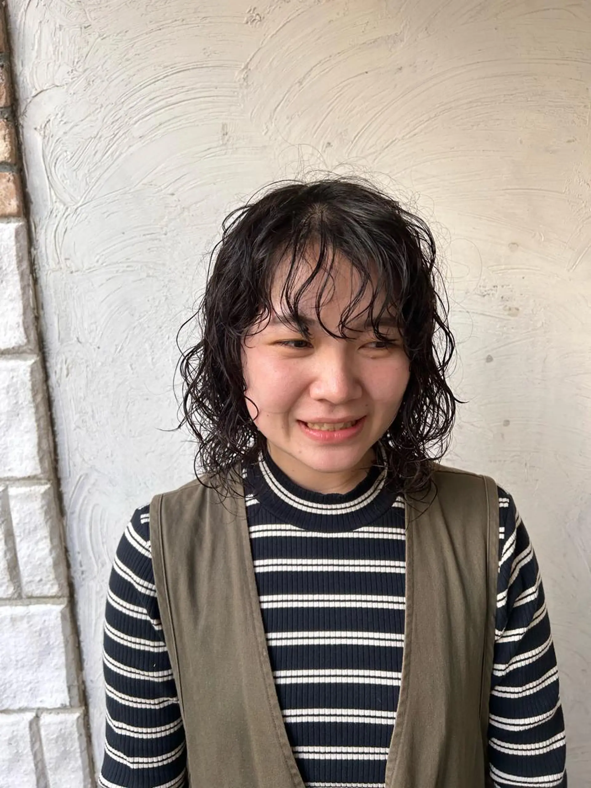 ミディアム パーマ お任せヘア☘️☘️ 及川渚のヘアスタイル