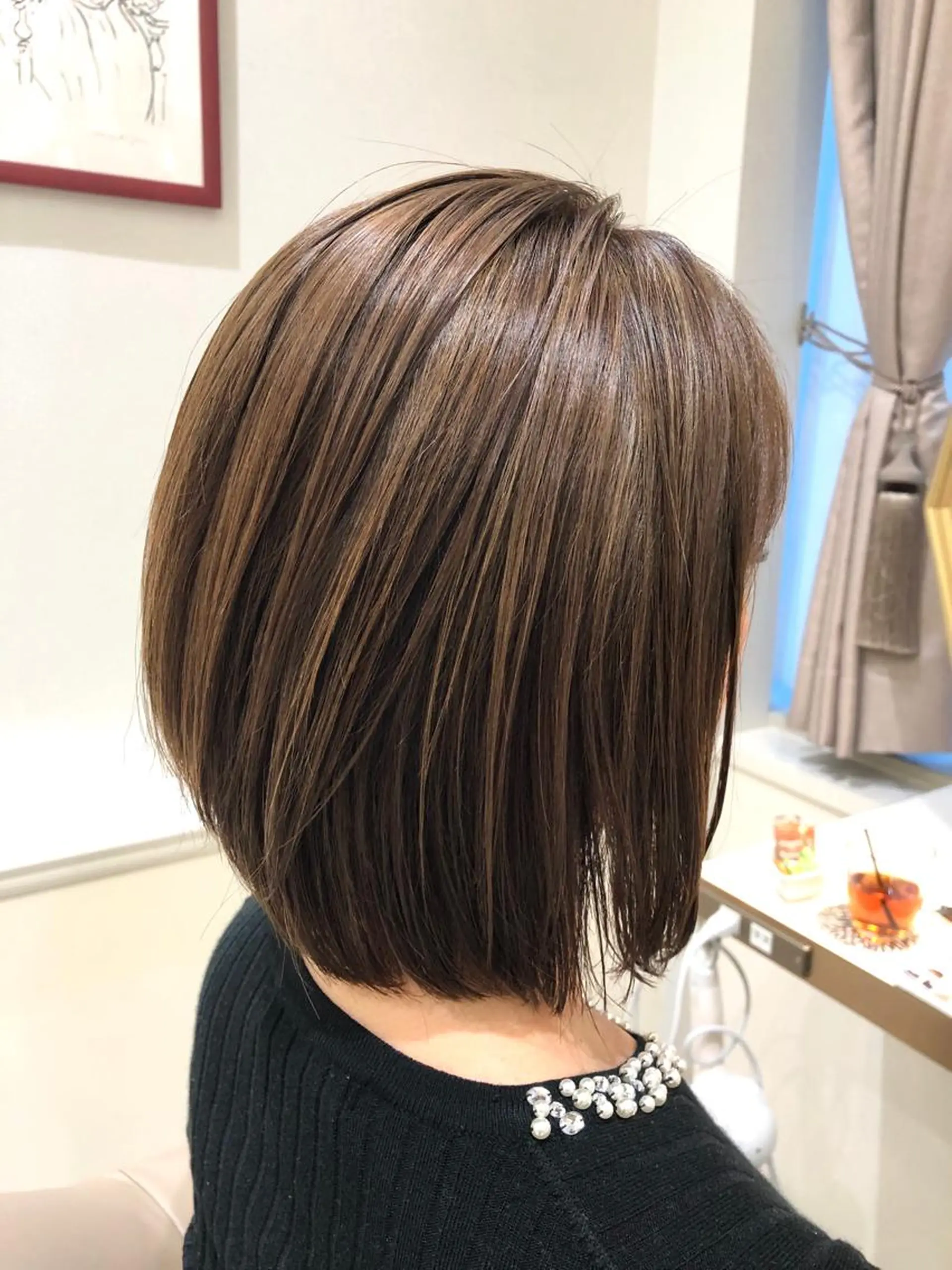 ショート カラー ハイライトカラー ハイライト カット ヘアカラー 【髮質改善特化】 lic吉祥寺のヘアスタイル