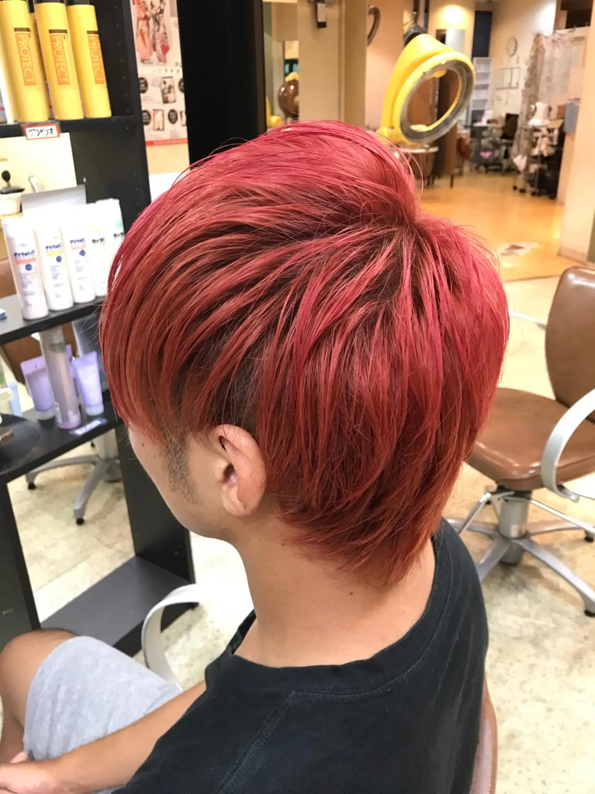 ショート カラー メンズ Kosuge Takafumiのヘアスタイル