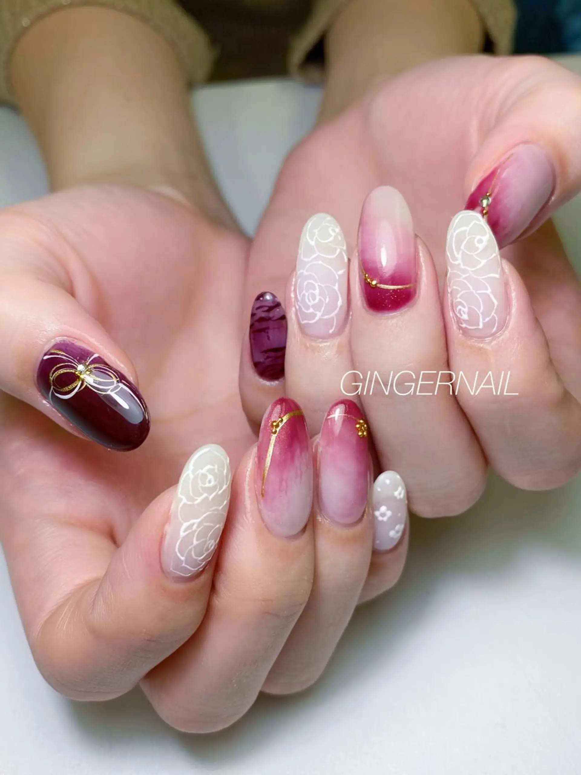 ネイル ハンドネイル ハンドケア GINGER NAIL所属・代々木 GINGERNAILのネイルデザイン